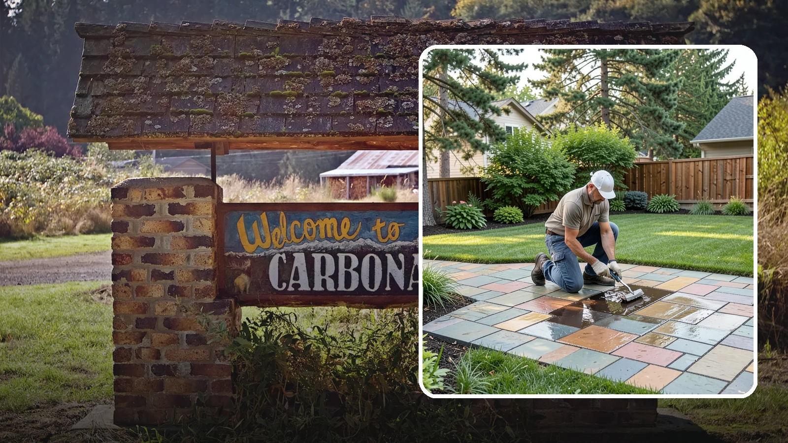 Paver Sealing in Carbonado, Pierce County, WA - Protective sealing that guards pavers against stains, weeds, and weather while enriching their color.