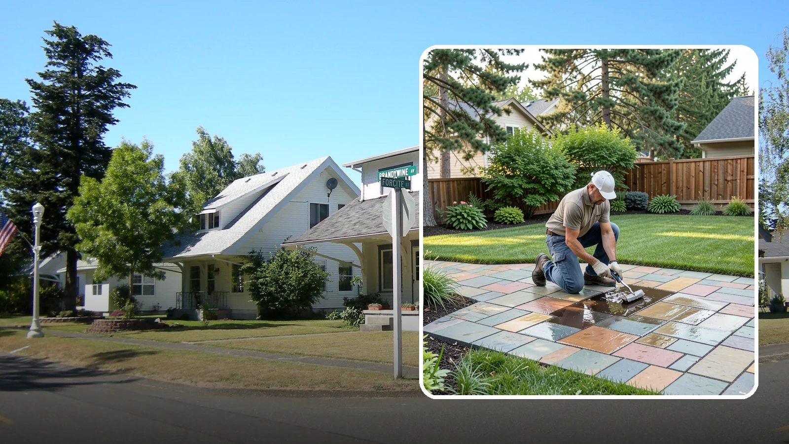 Paver Sealing in DuPont, Pierce County, WA - Protective sealing that guards pavers against stains, weeds, and weather while enriching their color.