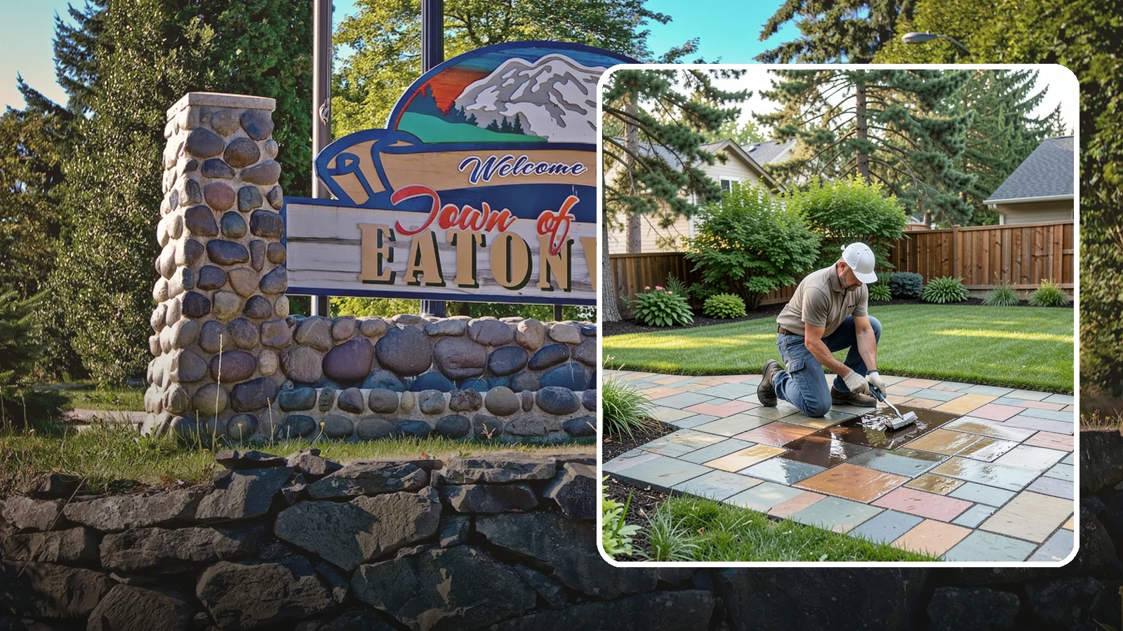 Paver Sealing in Eatonville, Pierce County, WA - Protective sealing that guards pavers against stains, weeds, and weather while enriching their color.