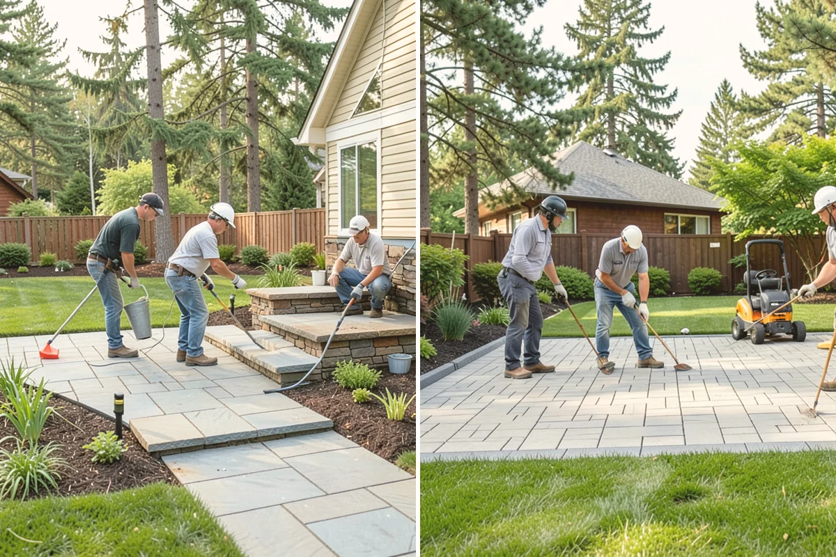 Paver Sealing in Eatonville, Pierce County, WA - Clean the paver surface thoroughly
