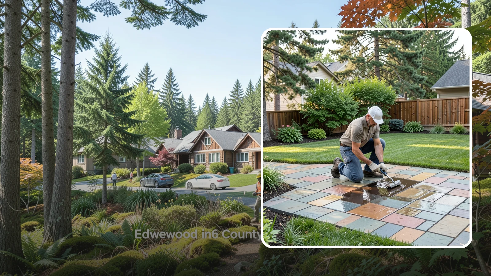 Paver Sealing in Edgewood, Pierce County, WA - Protective sealing that guards pavers against stains, weeds, and weather while enriching their color.