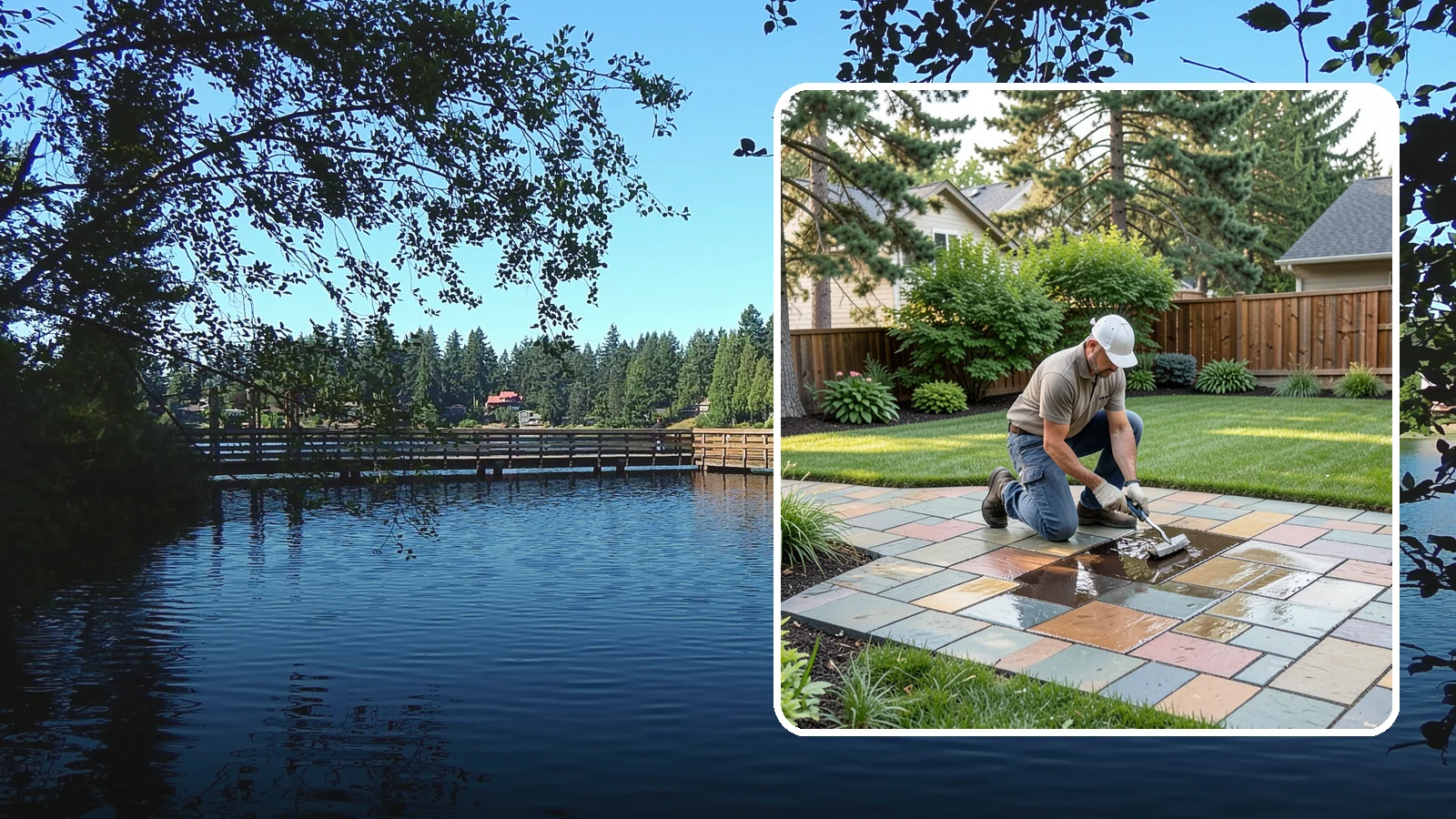 Paver Sealing in Federal Way, King County, WA - Protective sealing that guards pavers against stains, weeds, and weather while enriching their color.
