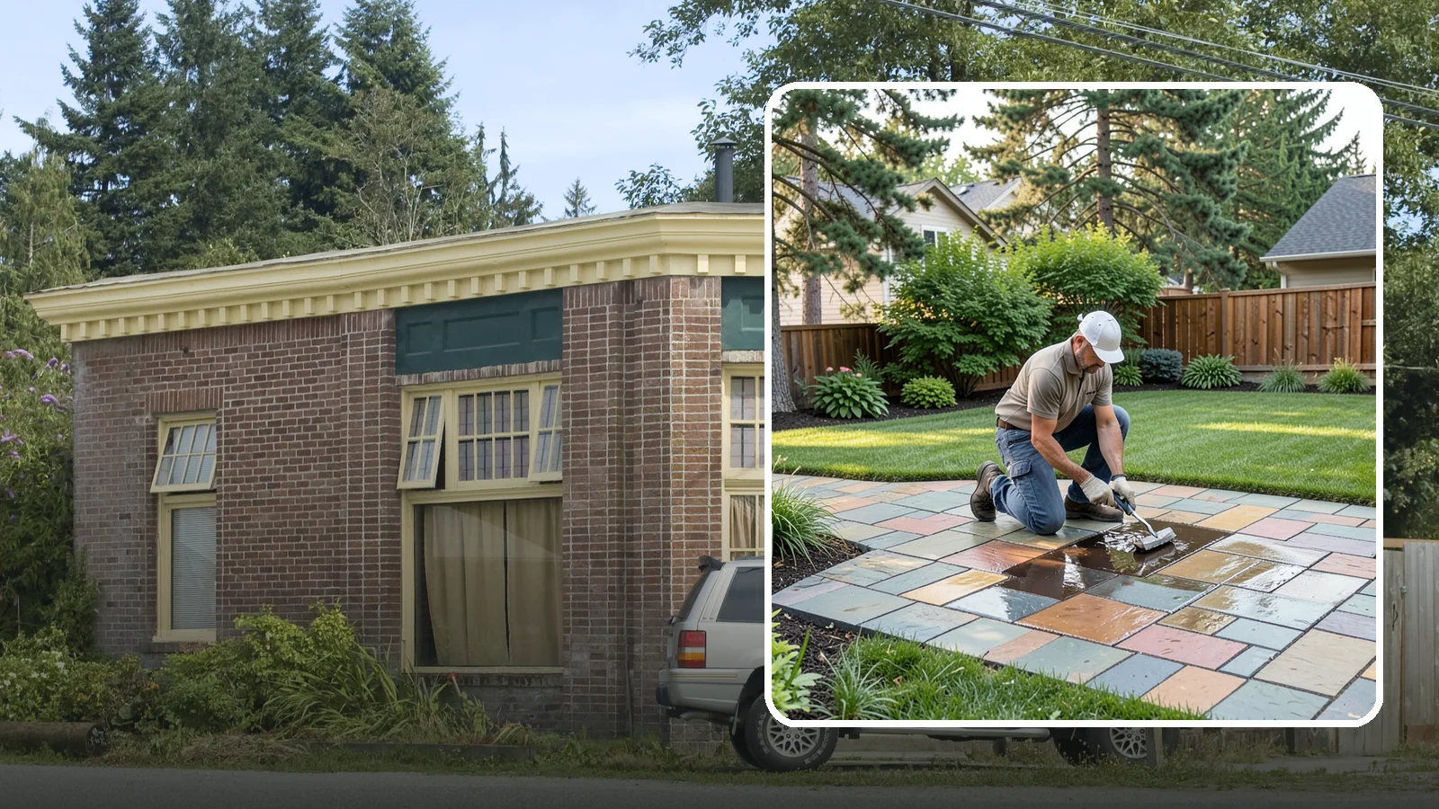 Paver Sealing in Hamilton, Skagit County, WA - Protective sealing that guards pavers against stains, weeds, and weather while enriching their color.