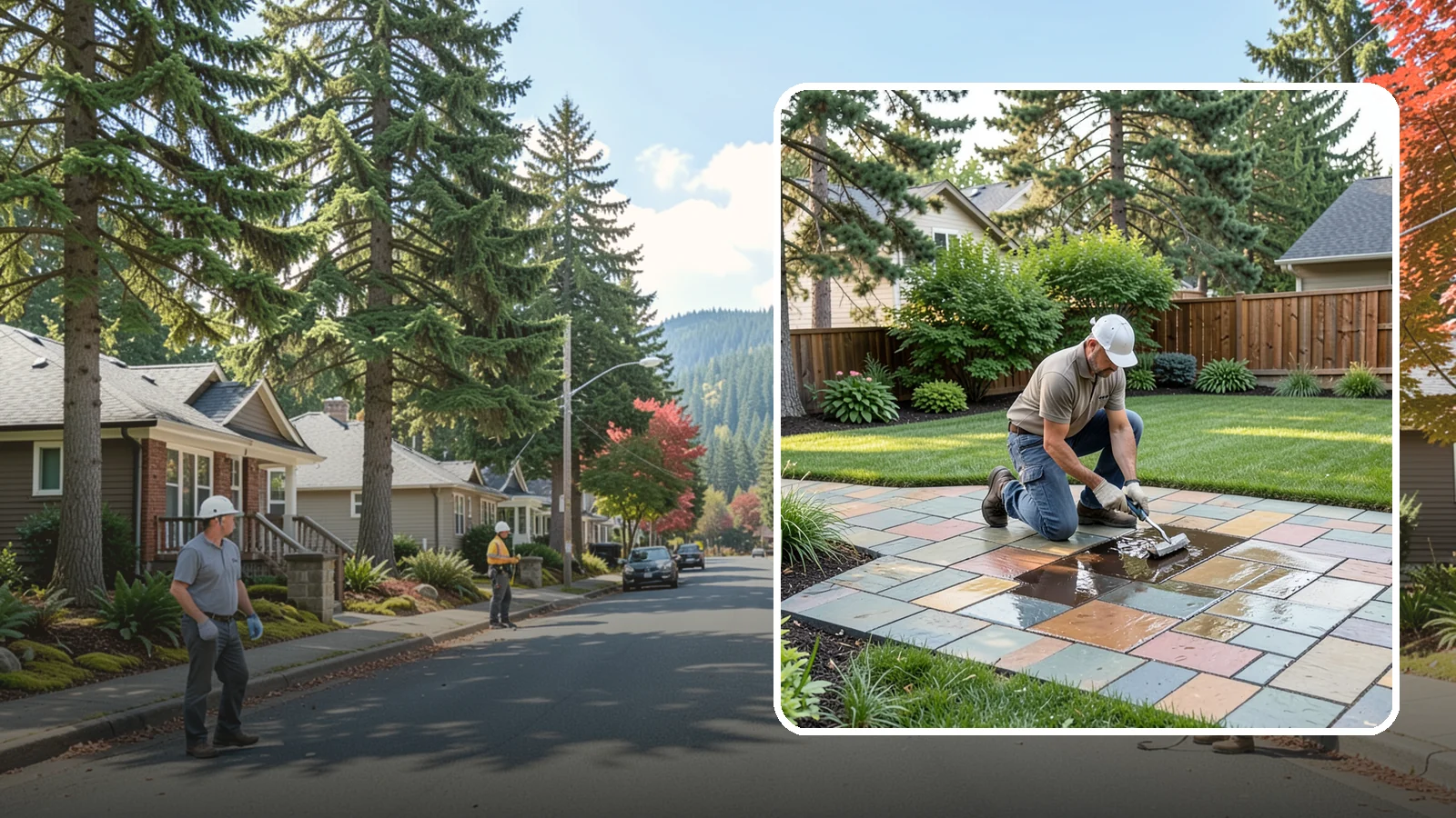 Paver Sealing in Hunts Point, King County, WA - Protective sealing that guards pavers against stains, weeds, and weather while enriching their color.