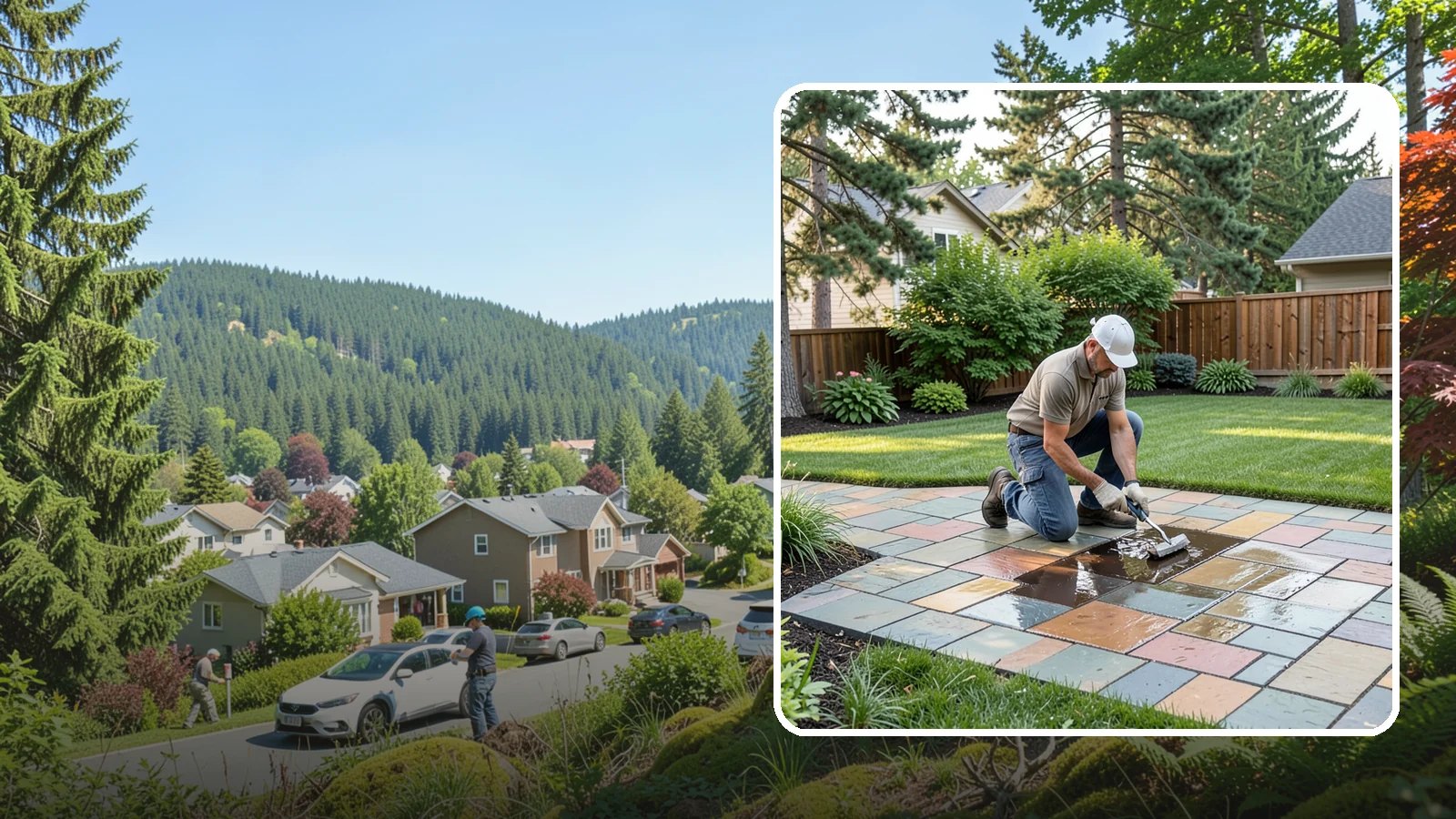 Paver Sealing in Index, Snohomish County, WA - Protective sealing that guards pavers against stains, weeds, and weather while enriching their color.