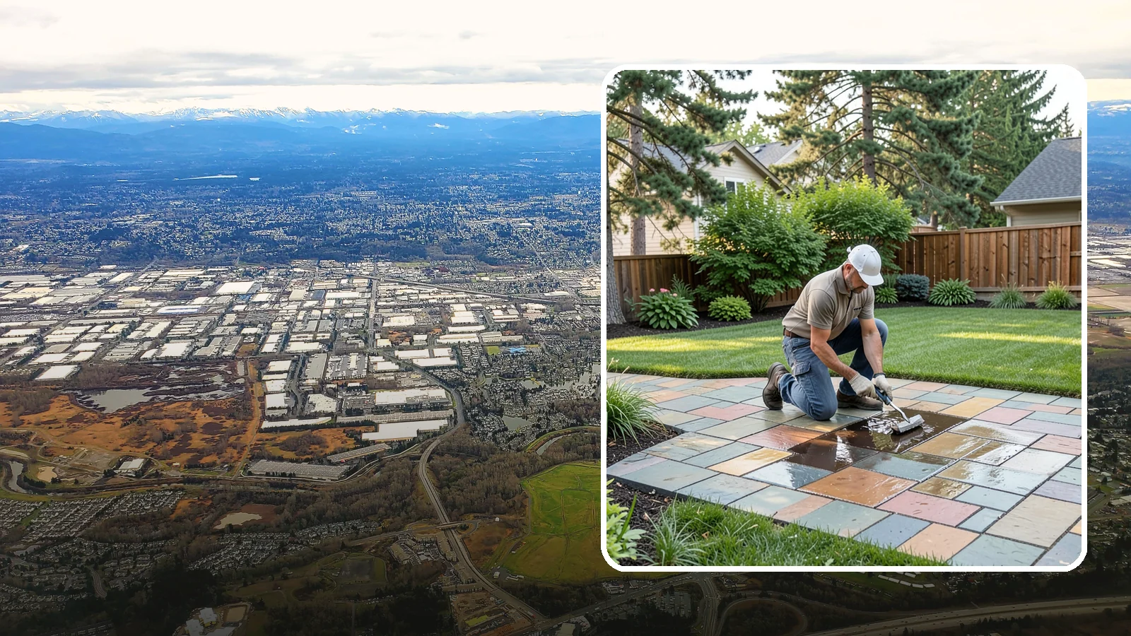 Paver Sealing in Kent, King County, WA - Protective sealing that guards pavers against stains, weeds, and weather while enriching their color.