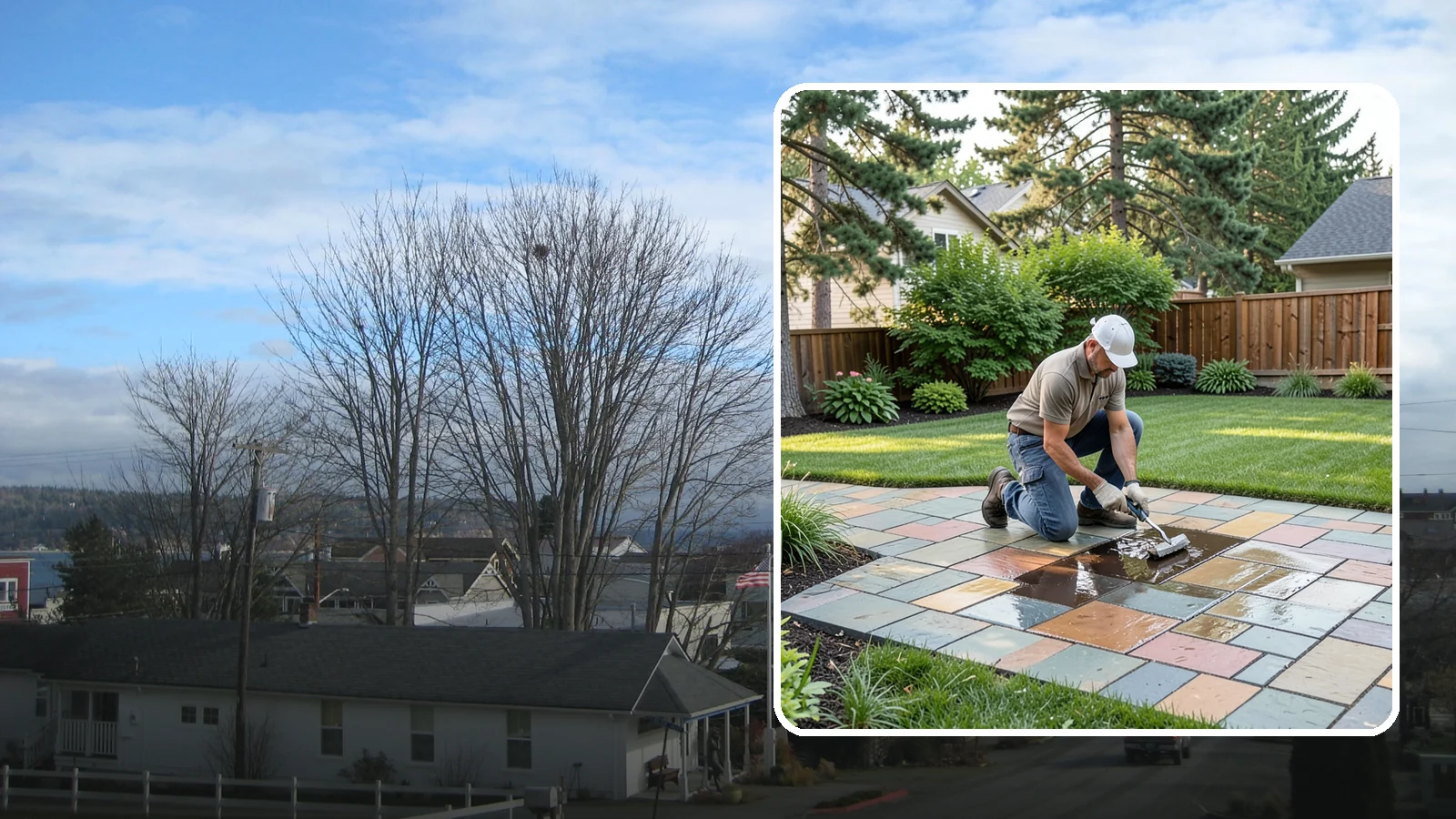 Paver Sealing in Langley, Island County, WA - Protective sealing that guards pavers against stains, weeds, and weather while enriching their color.