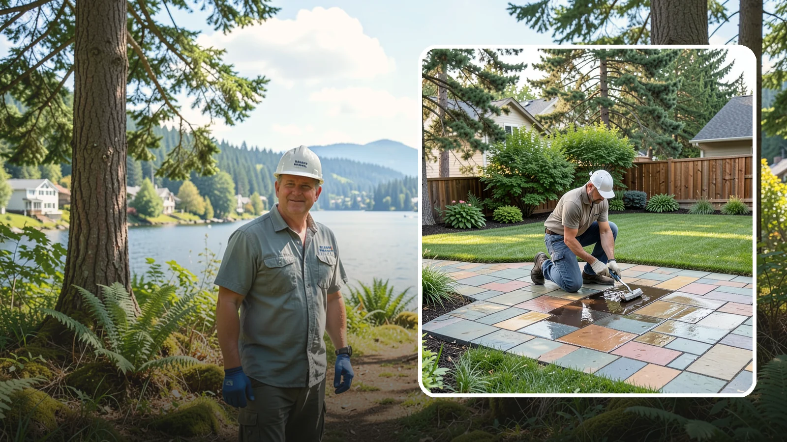 Paver Sealing in Milton, King County, WA - Protective sealing that guards pavers against stains, weeds, and weather while enriching their color.