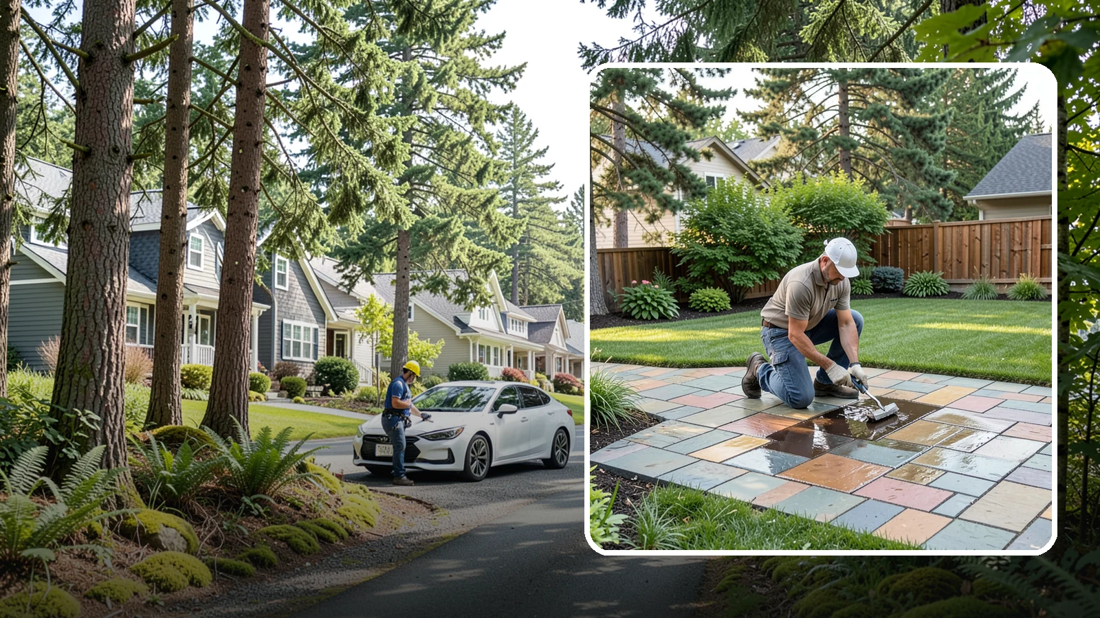 Paver Sealing in Normandy Park, King County, WA - Protective sealing that guards pavers against stains, weeds, and weather while enriching their color.