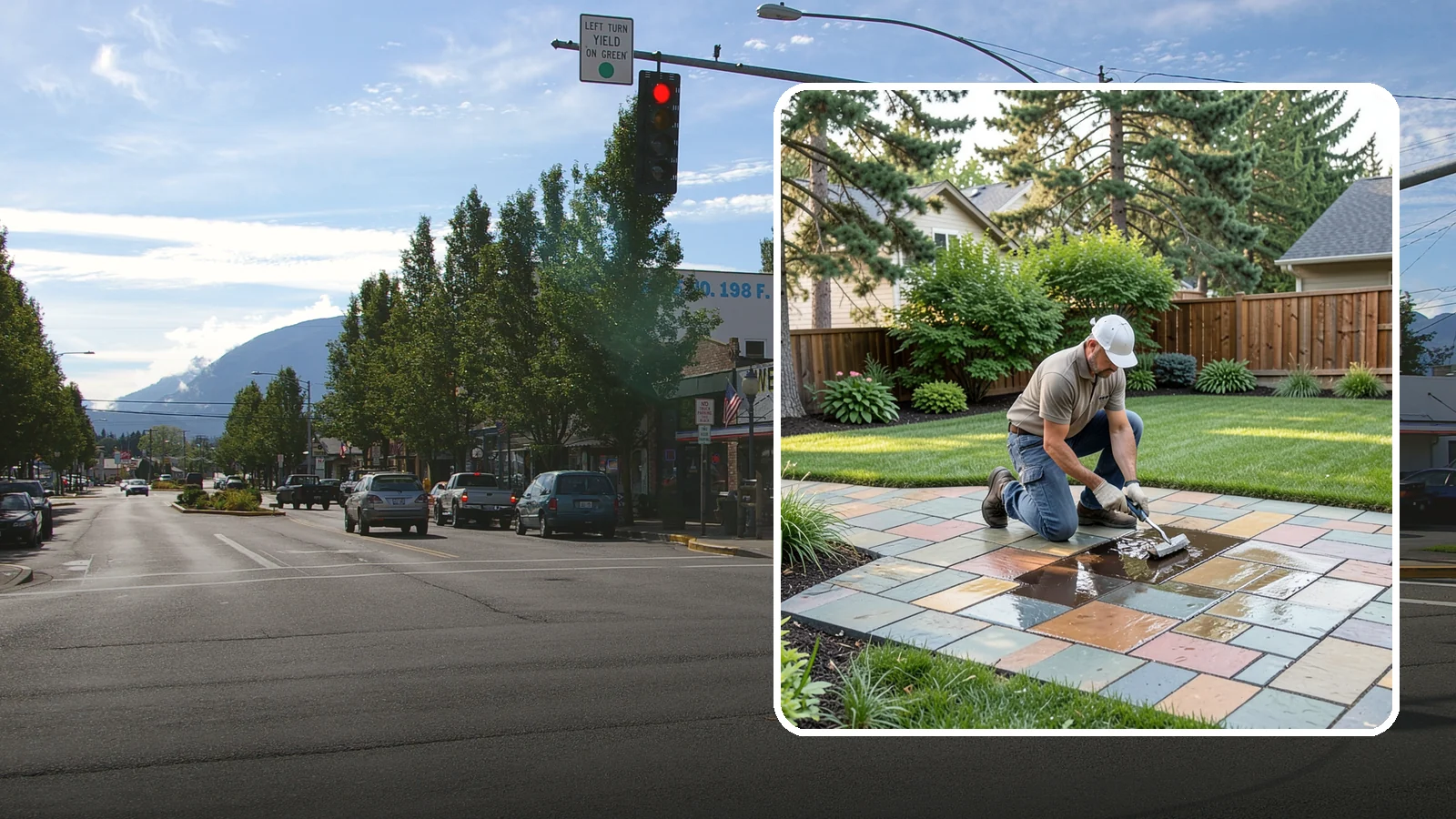 Paver Sealing in North Bend, King County, WA - Protective sealing that guards pavers against stains, weeds, and weather while enriching their color.