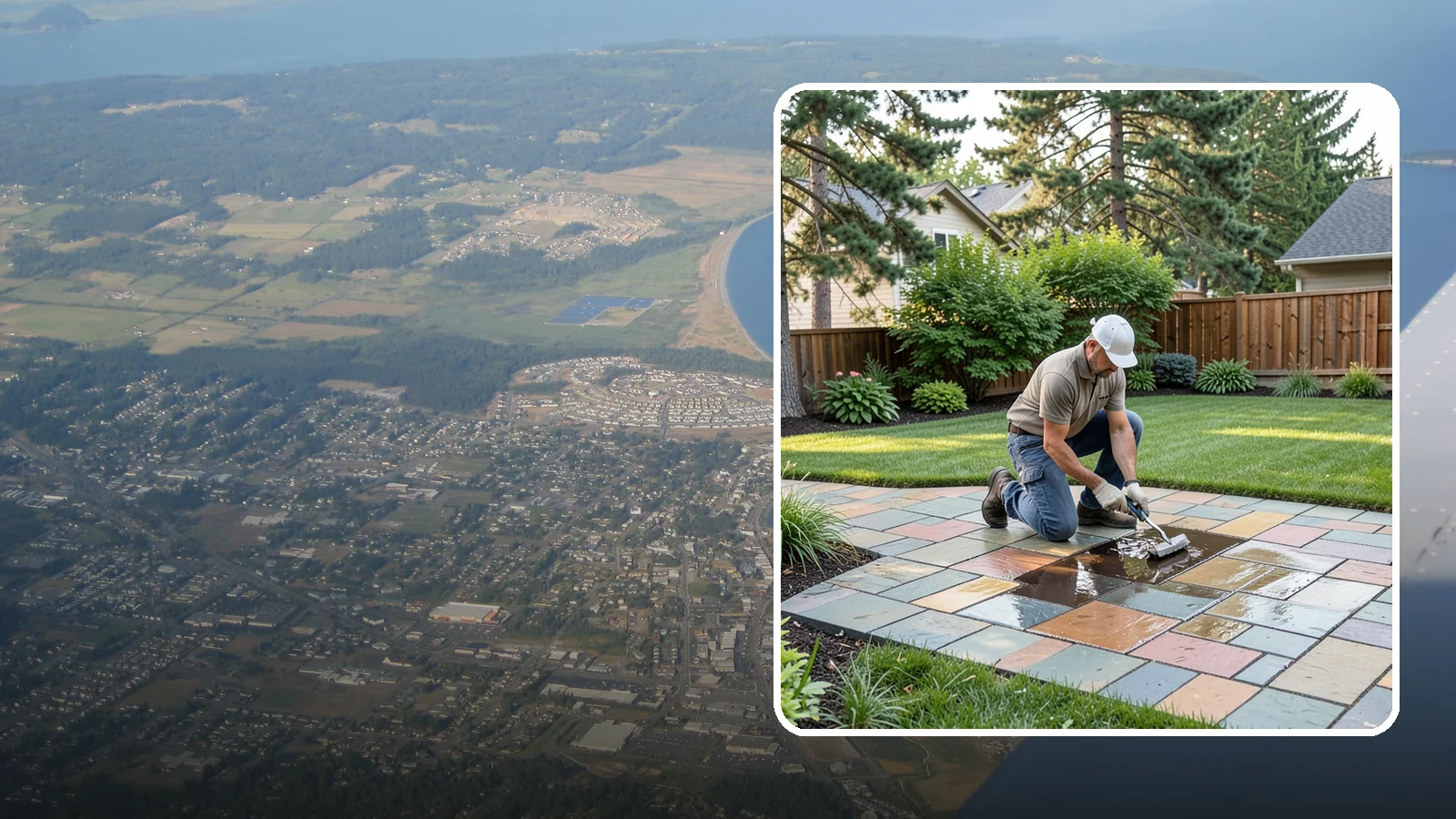 Paver Sealing in Oak Harbor, Island County, WA - Protective sealing that guards pavers against stains, weeds, and weather while enriching their color.