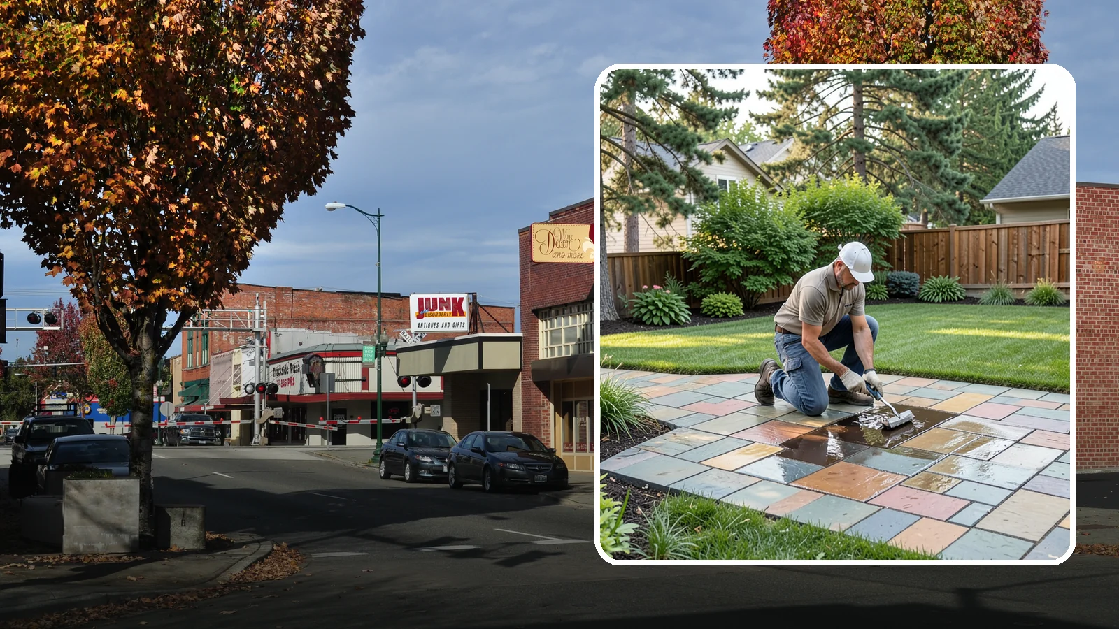 Paver Sealing in Puyallup, Pierce County, WA - Protective sealing that guards pavers against stains, weeds, and weather while enriching their color.