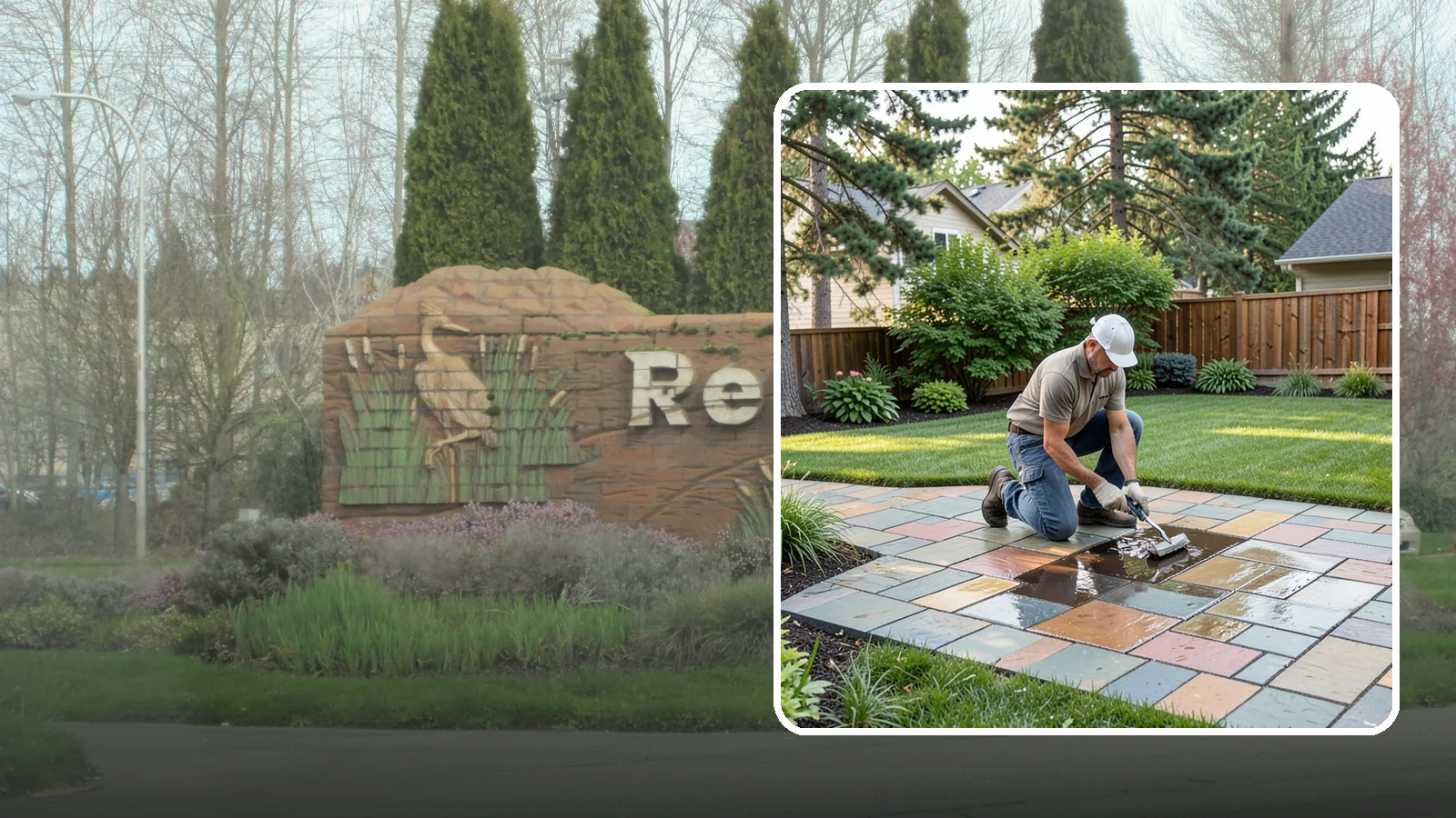 Paver Sealing in Renton, King County, WA - Protective sealing that guards pavers against stains, weeds, and weather while enriching their color.