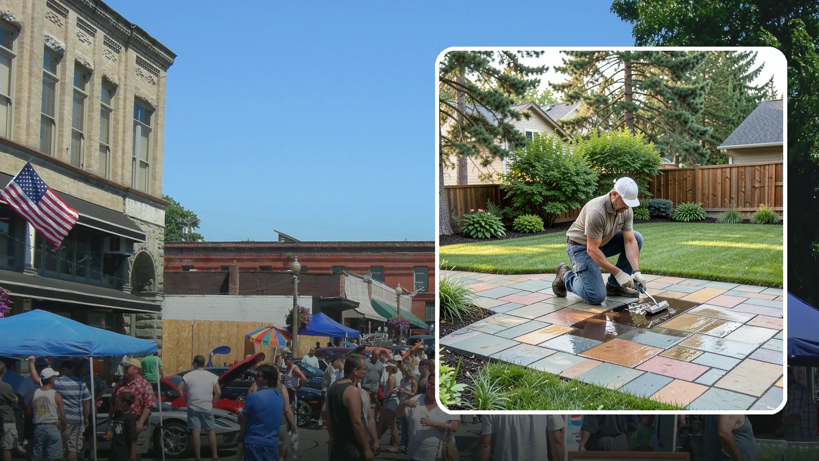 Paver Sealing in Snohomish, Snohomish County, WA - Protective sealing that guards pavers against stains, weeds, and weather while enriching their color.