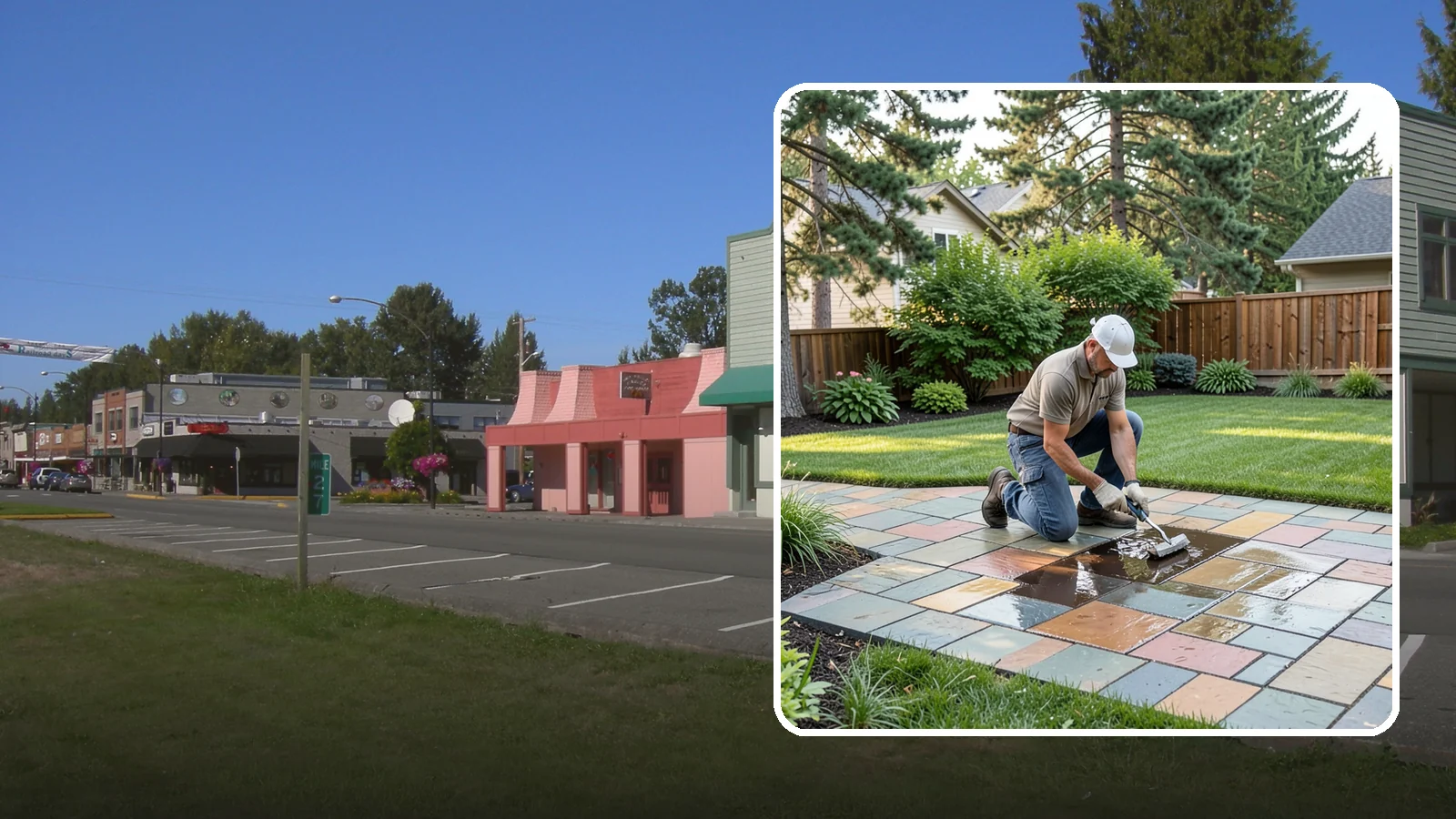 Paver Sealing in Snoqualmie, King County, WA - Protective sealing that guards pavers against stains, weeds, and weather while enriching their color.