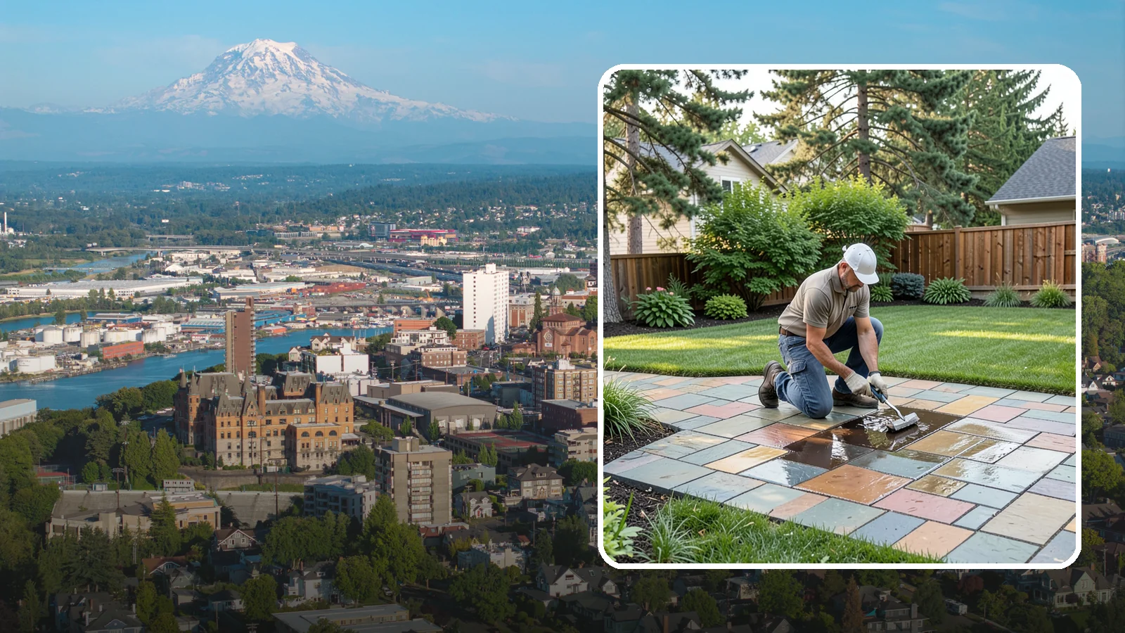 Paver Sealing in Tacoma, Pierce County, WA - Protective sealing that guards pavers against stains, weeds, and weather while enriching their color.