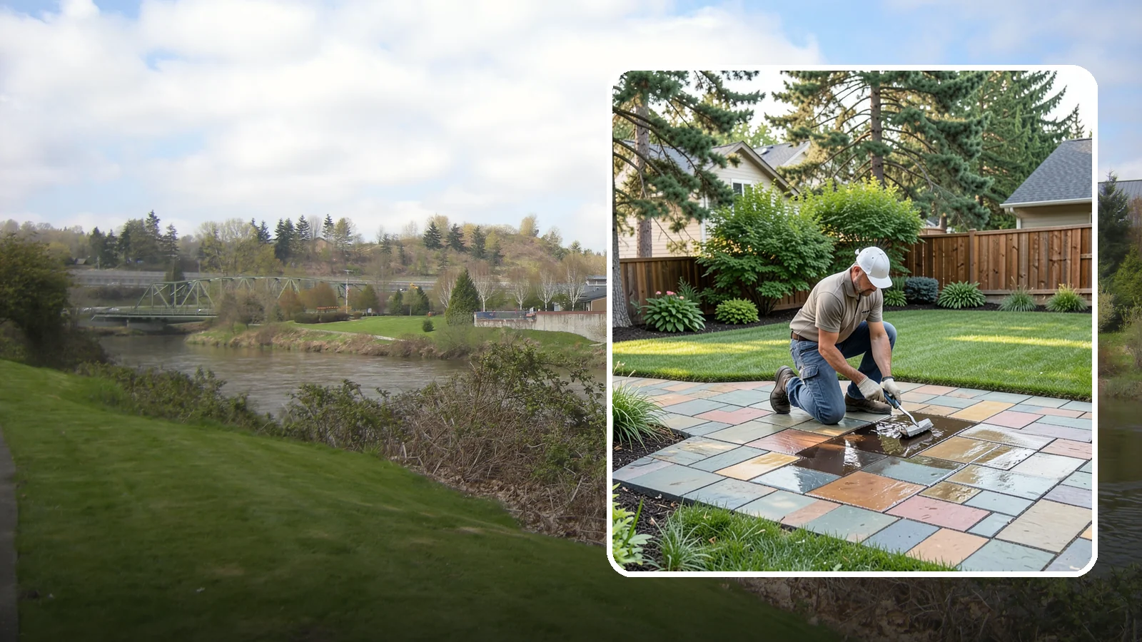 Paver Sealing in Tukwila, King County, WA - Protective sealing that guards pavers against stains, weeds, and weather while enriching their color.