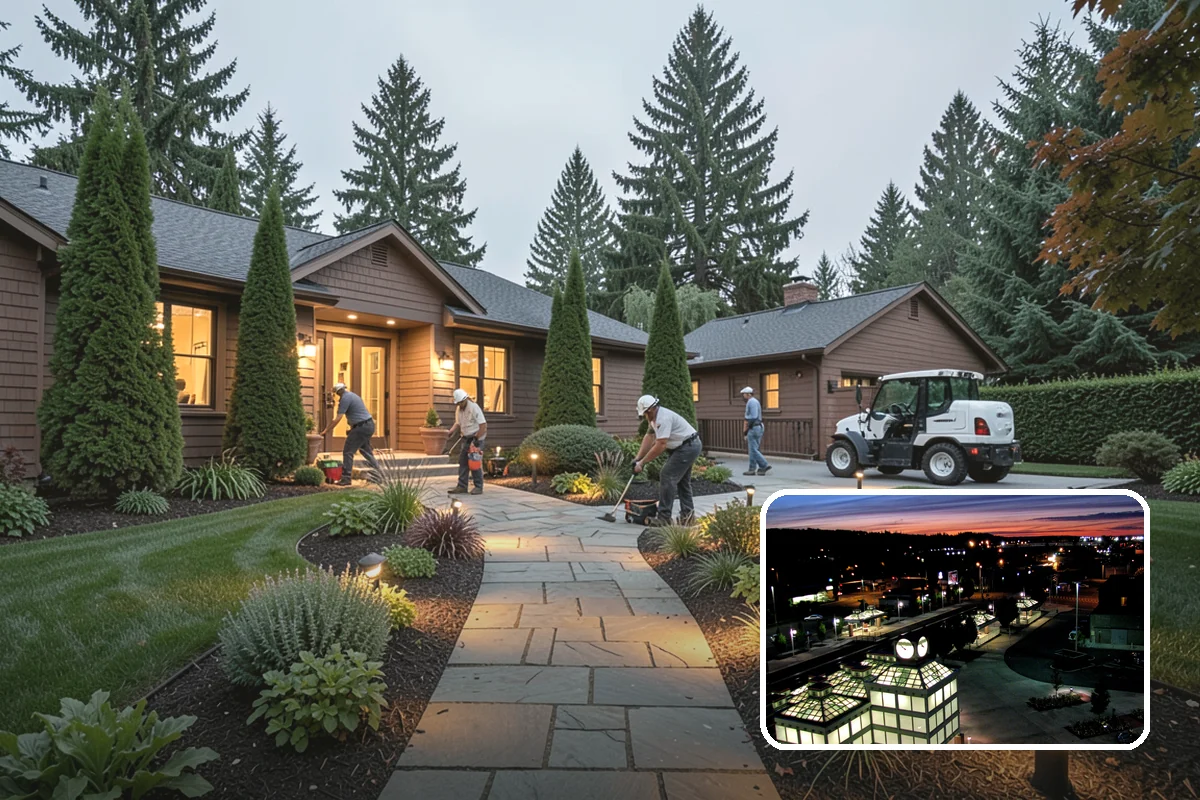 Pavilion Installation in Auburn, King County, WA - A fully sheltered outdoor room