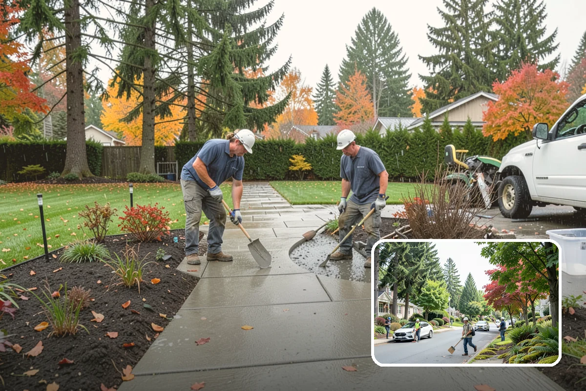 Pavilion Installation in Beaux Arts Village, King County, WA - A fully sheltered outdoor room
