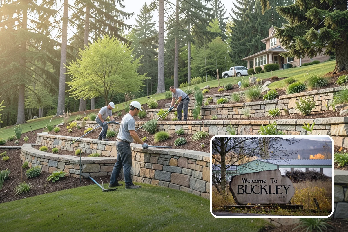 Pavilion Installation in Buckley, Pierce County, WA - A fully sheltered outdoor room