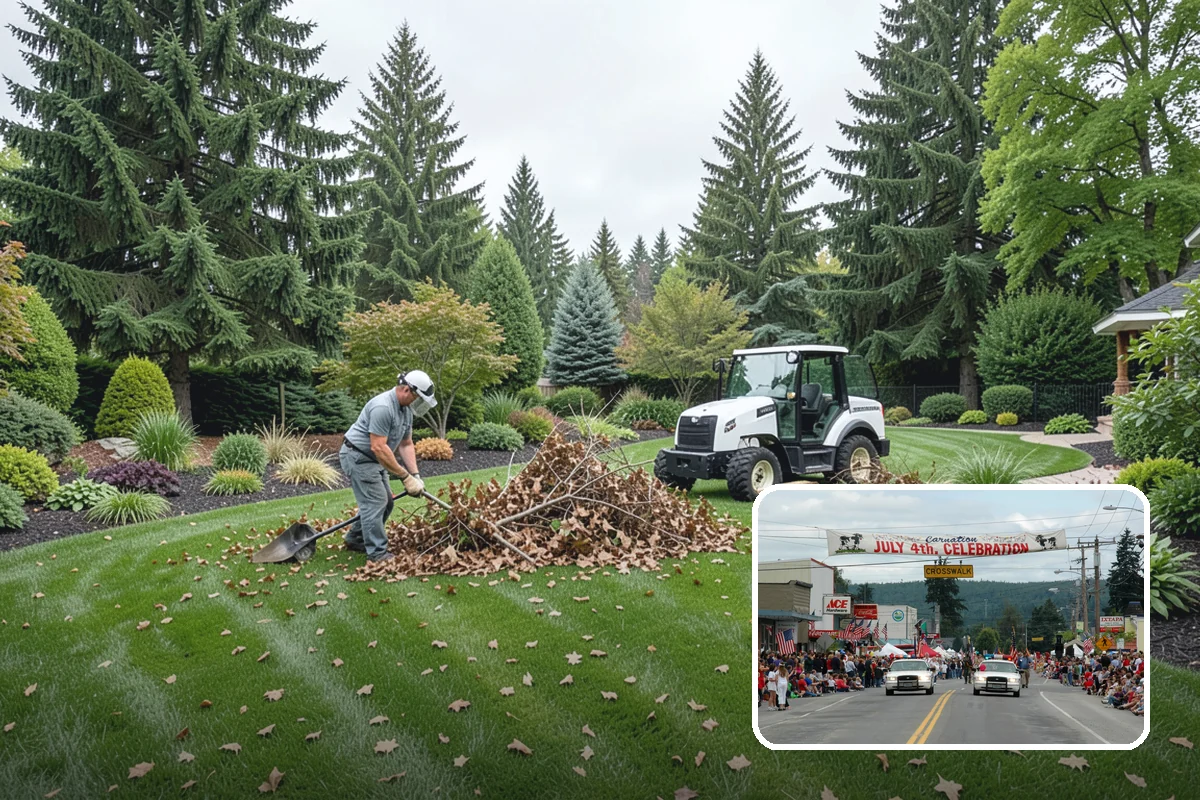 Pavilion Installation in Carnation, King County, WA - A fully sheltered outdoor room