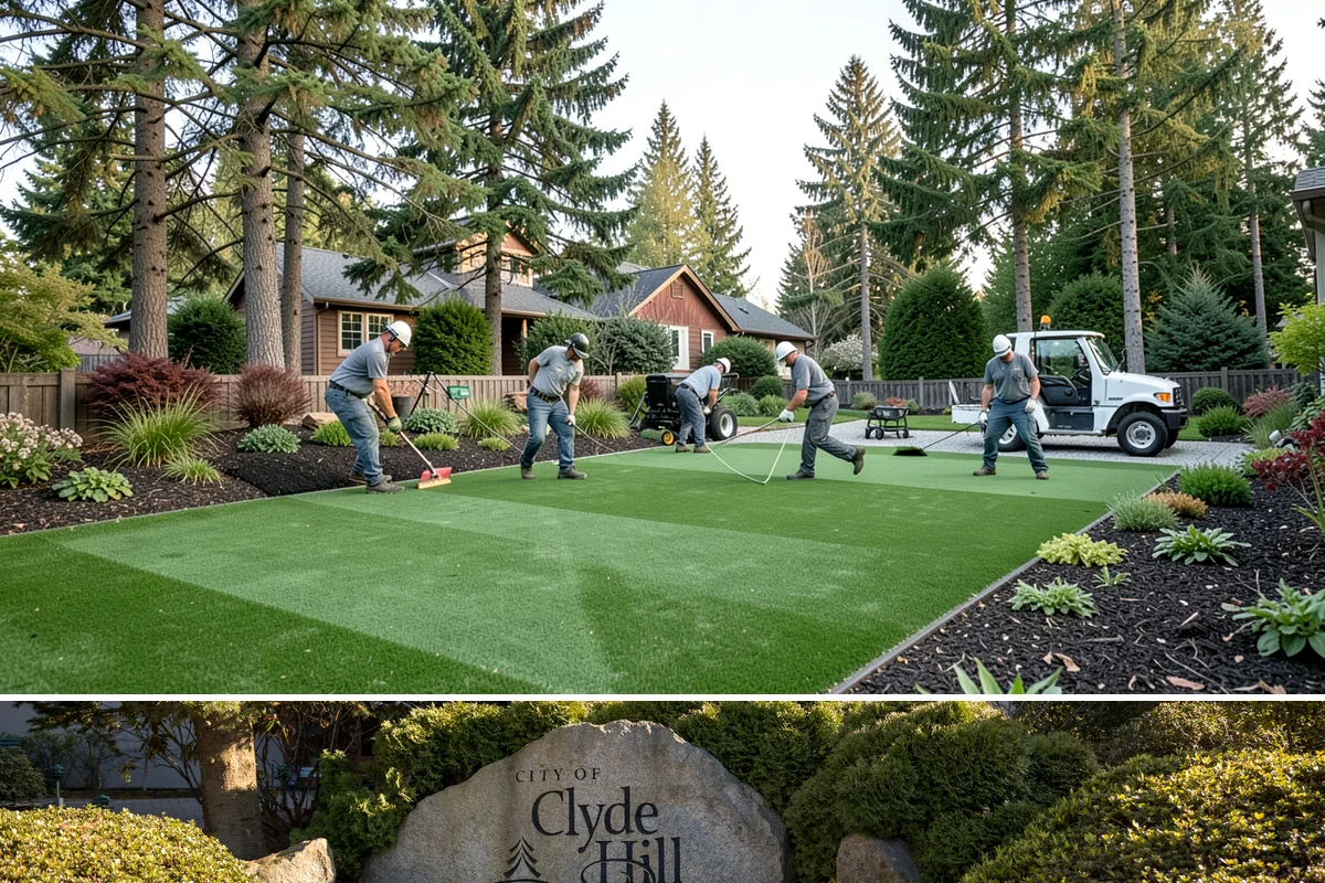 Pavilion Installation in Clyde Hill, King County, WA - Best built spring through fall.