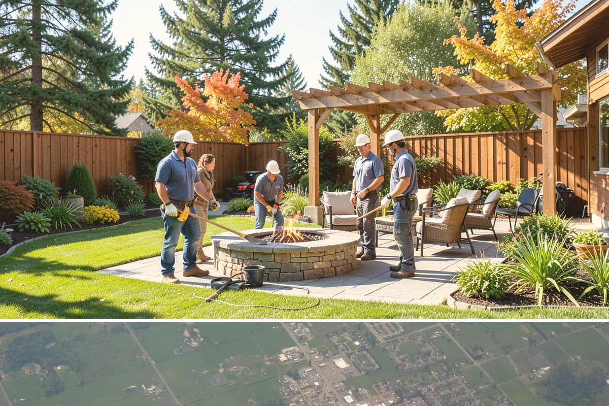 Pavilion Installation in Enumclaw, King County, WA - Best built spring through fall.