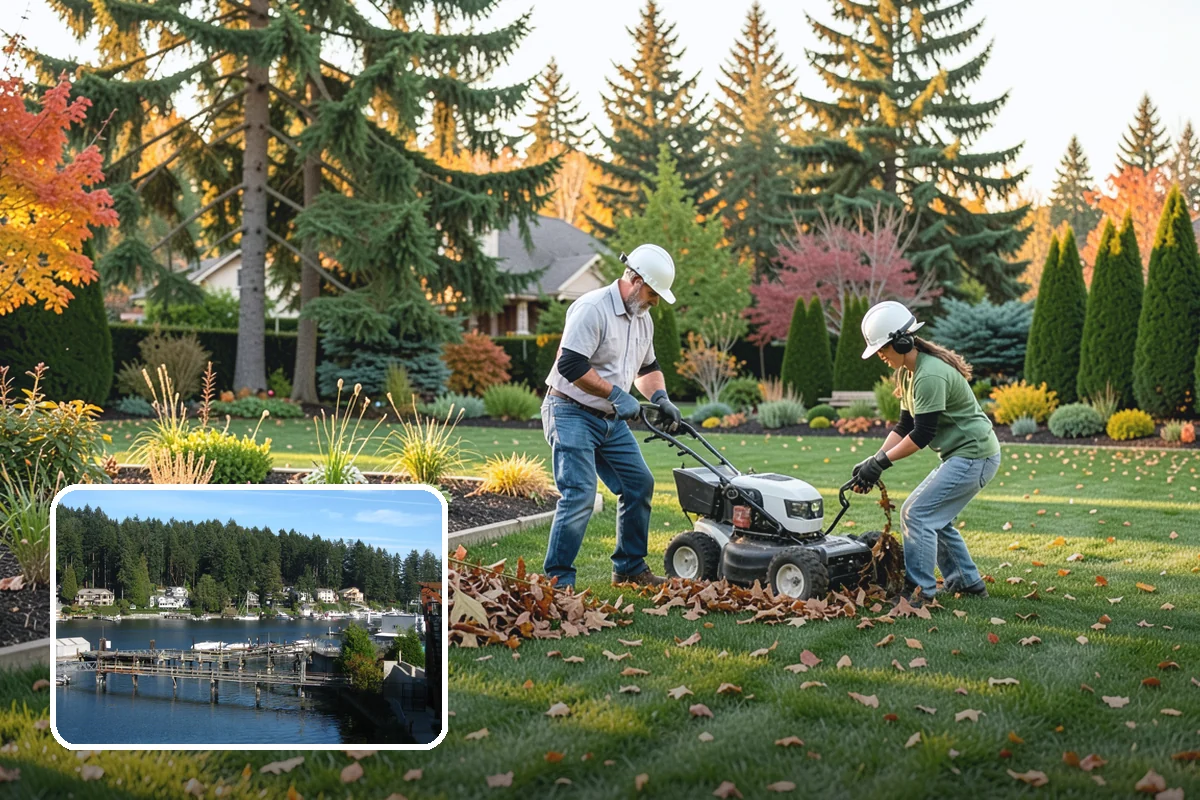 Pavilion Installation in Gig Harbor, Pierce County, WA - A fully sheltered outdoor room
