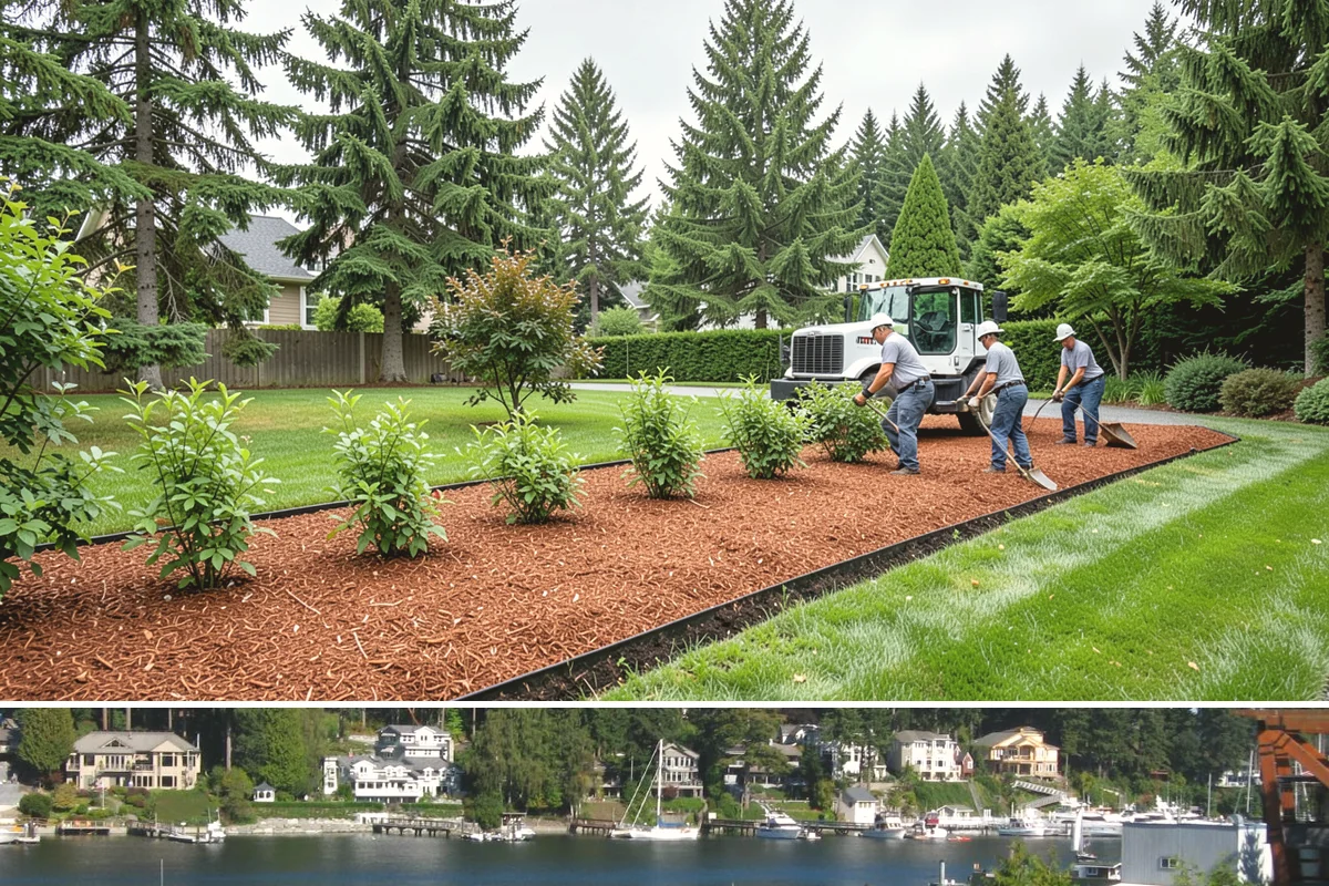 Pavilion Installation in Gig Harbor, Pierce County, WA - Best built spring through fall.