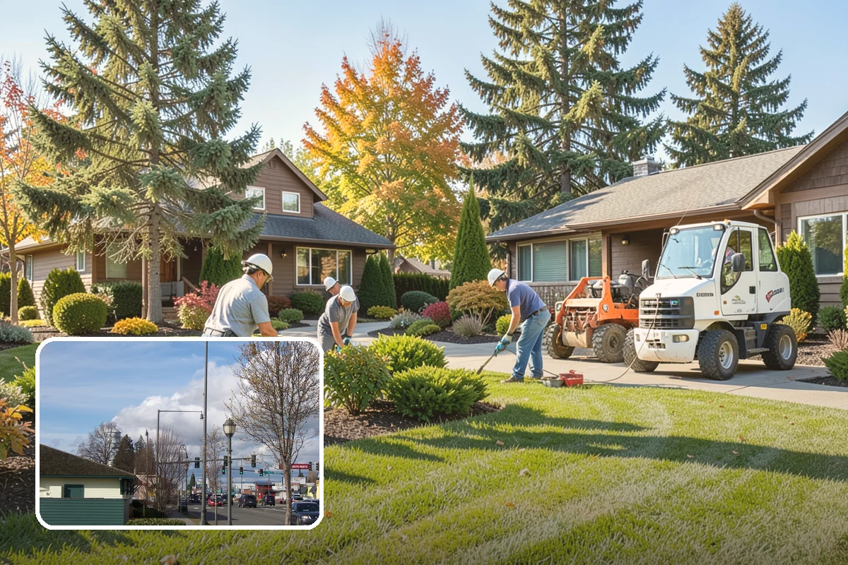 Pavilion Installation in Marysville, Snohomish County, WA - A fully sheltered outdoor room