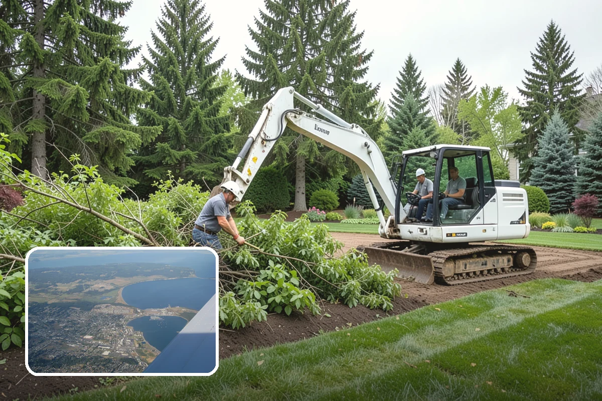 Pavilion Installation in Oak Harbor, Island County, WA - A fully sheltered outdoor room