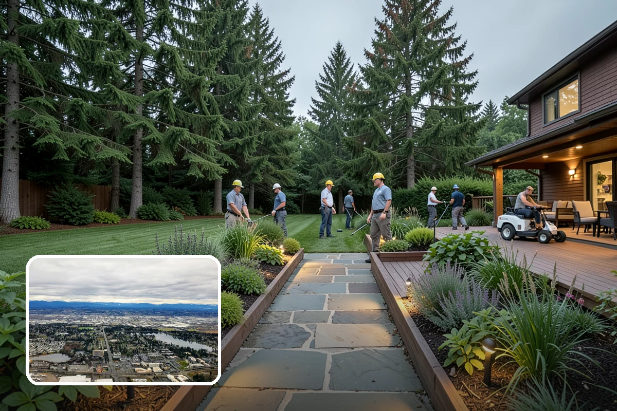 Pavilion Installation in SeaTac, King County, WA - A fully sheltered outdoor room
