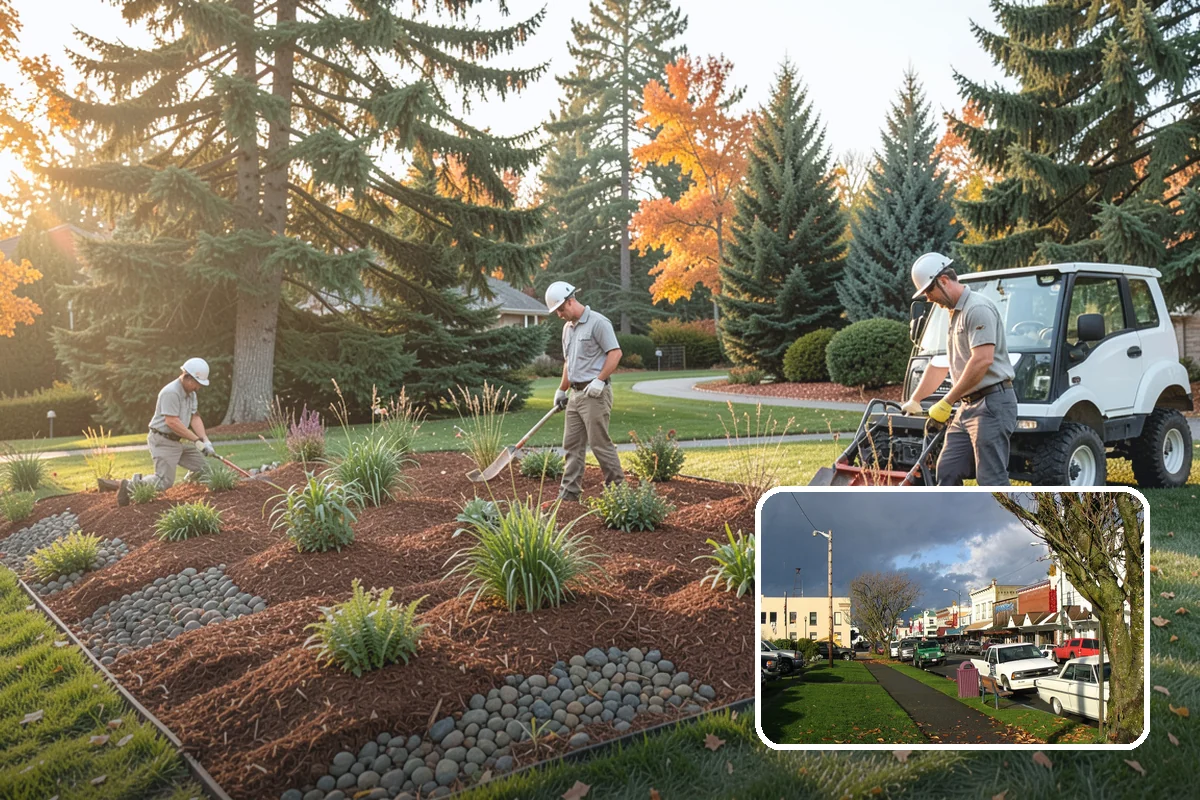 Pea Gravel Installation in Arlington, Snohomish County, WA - Comfortable, barefoot-friendly surface for patios and paths