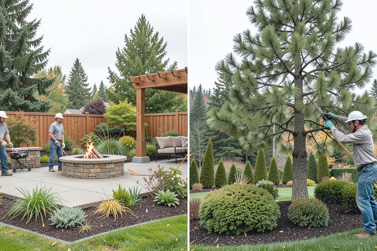 Pea Gravel Installation in Auburn, King County, WA - Grade and slope the area for positive drainage away from structures