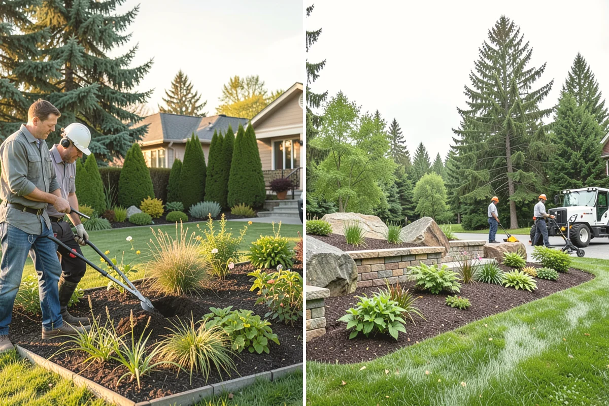 Pea Gravel Installation in Black Diamond, King County, WA - Grade and slope the area for positive drainage away from structures