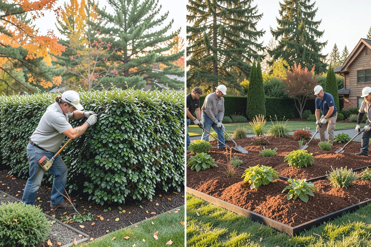 Pea Gravel Installation in Bonney Lake, Pierce County, WA - Grade and slope the area for positive drainage away from structures