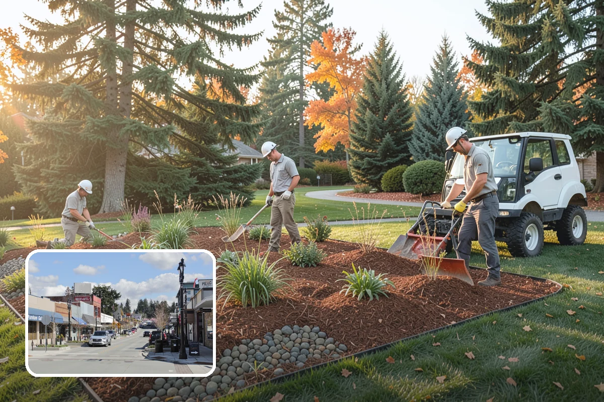 Pea Gravel Installation in Bothell, King County, WA - Comfortable, barefoot-friendly surface for patios and paths