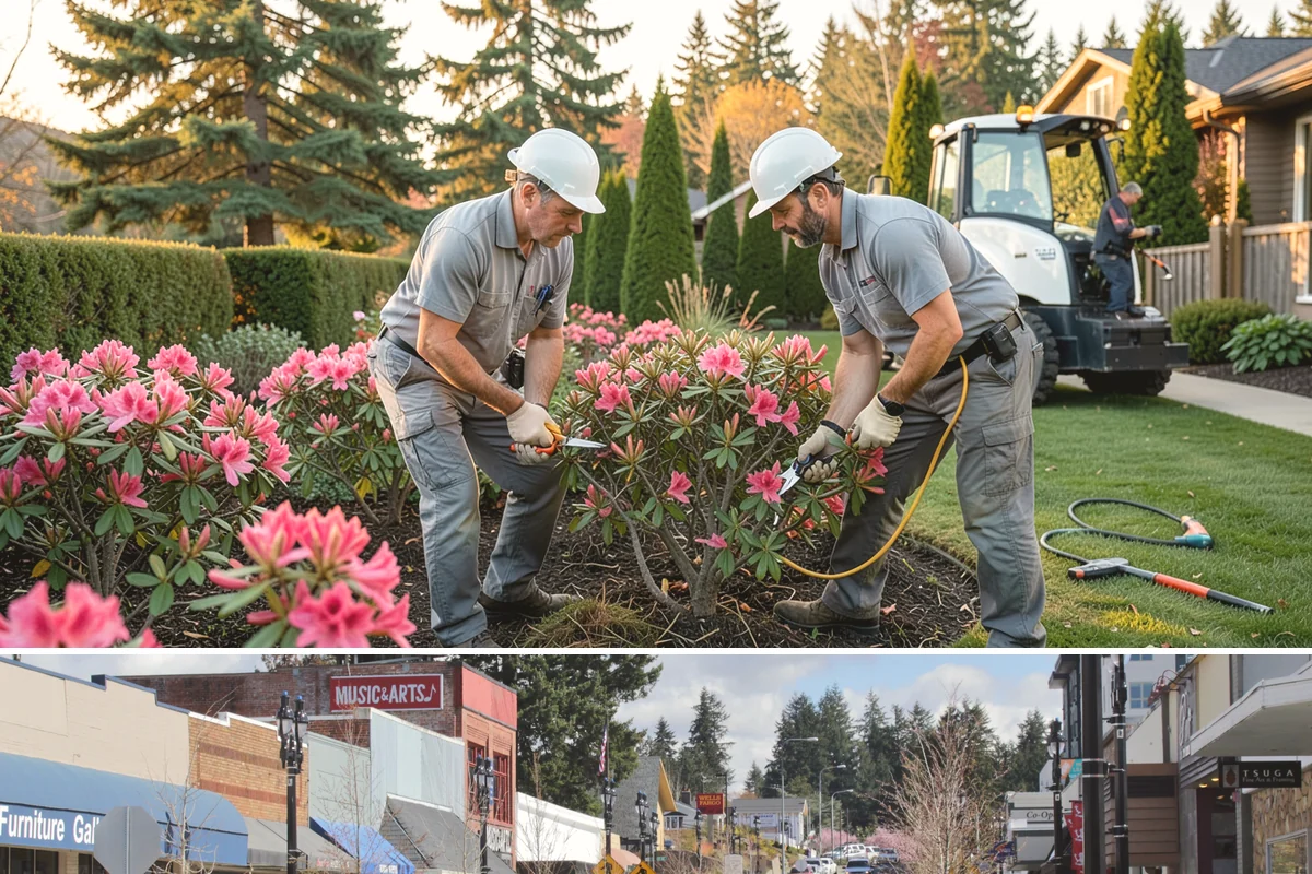 Pea Gravel Installation in Bothell, King County, WA - Pea gravel installs well year-round here, though drier late-spring through early-fall days make base compaction and grading far...