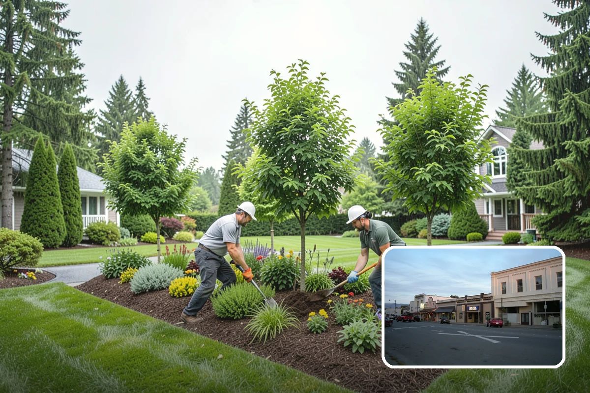 Pea Gravel Installation in Burlington, Skagit County, WA - Comfortable, barefoot-friendly surface for patios and paths