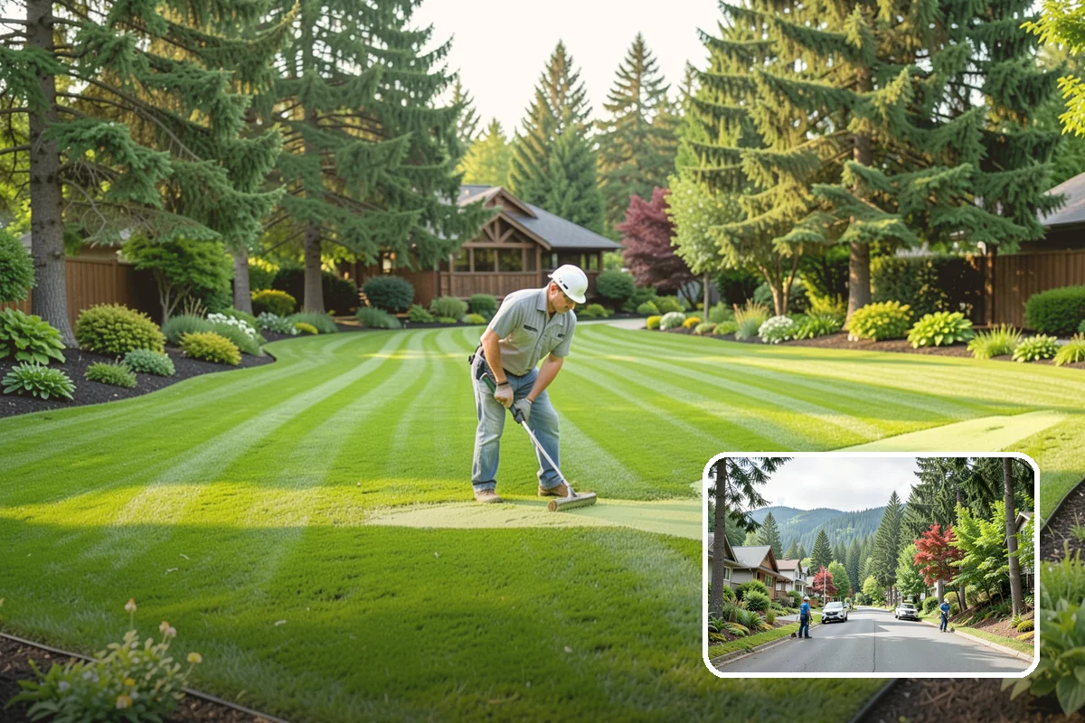 Pea Gravel Installation in Darrington, Snohomish County, WA - Comfortable, barefoot-friendly surface for patios and paths
