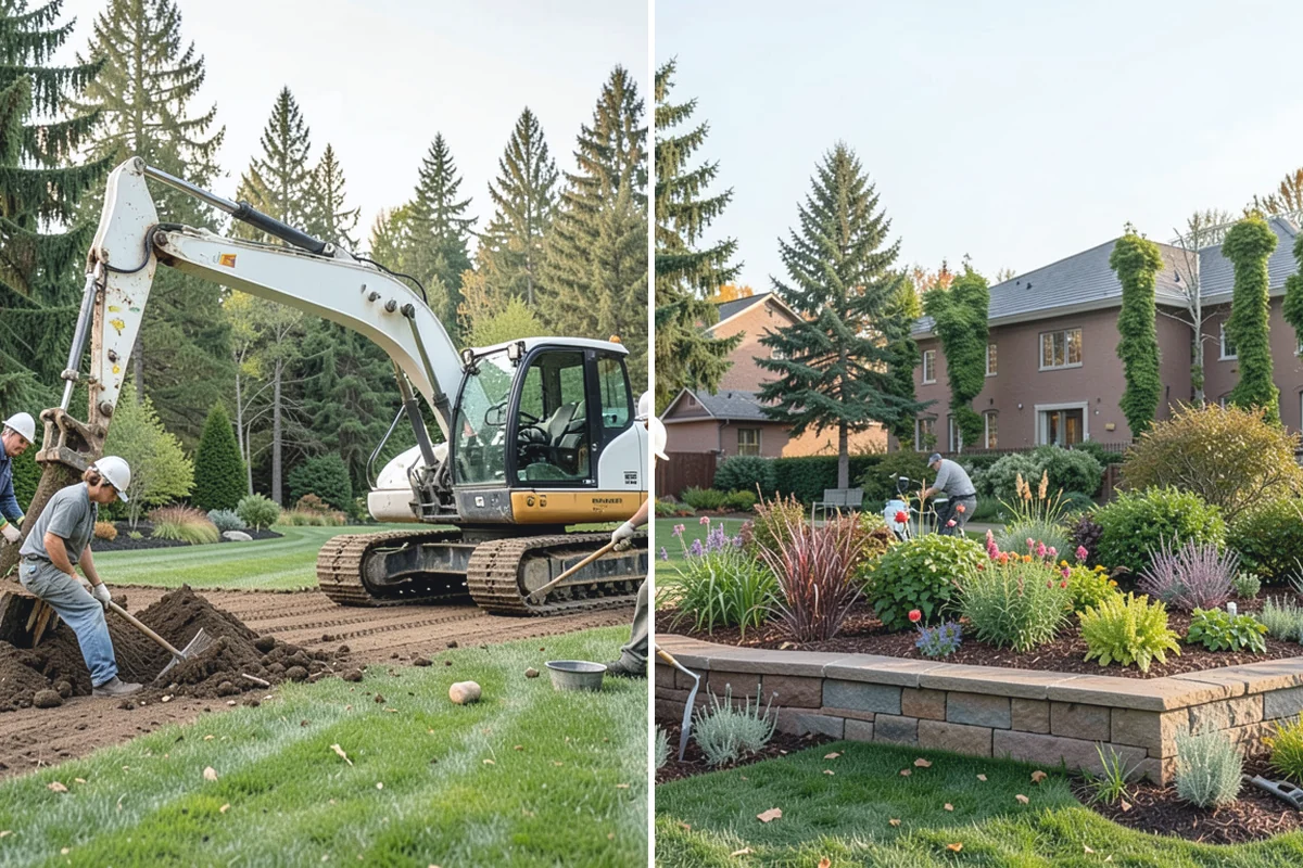 Pea Gravel Installation in Darrington, Snohomish County, WA - Grade and slope the area for positive drainage away from structures