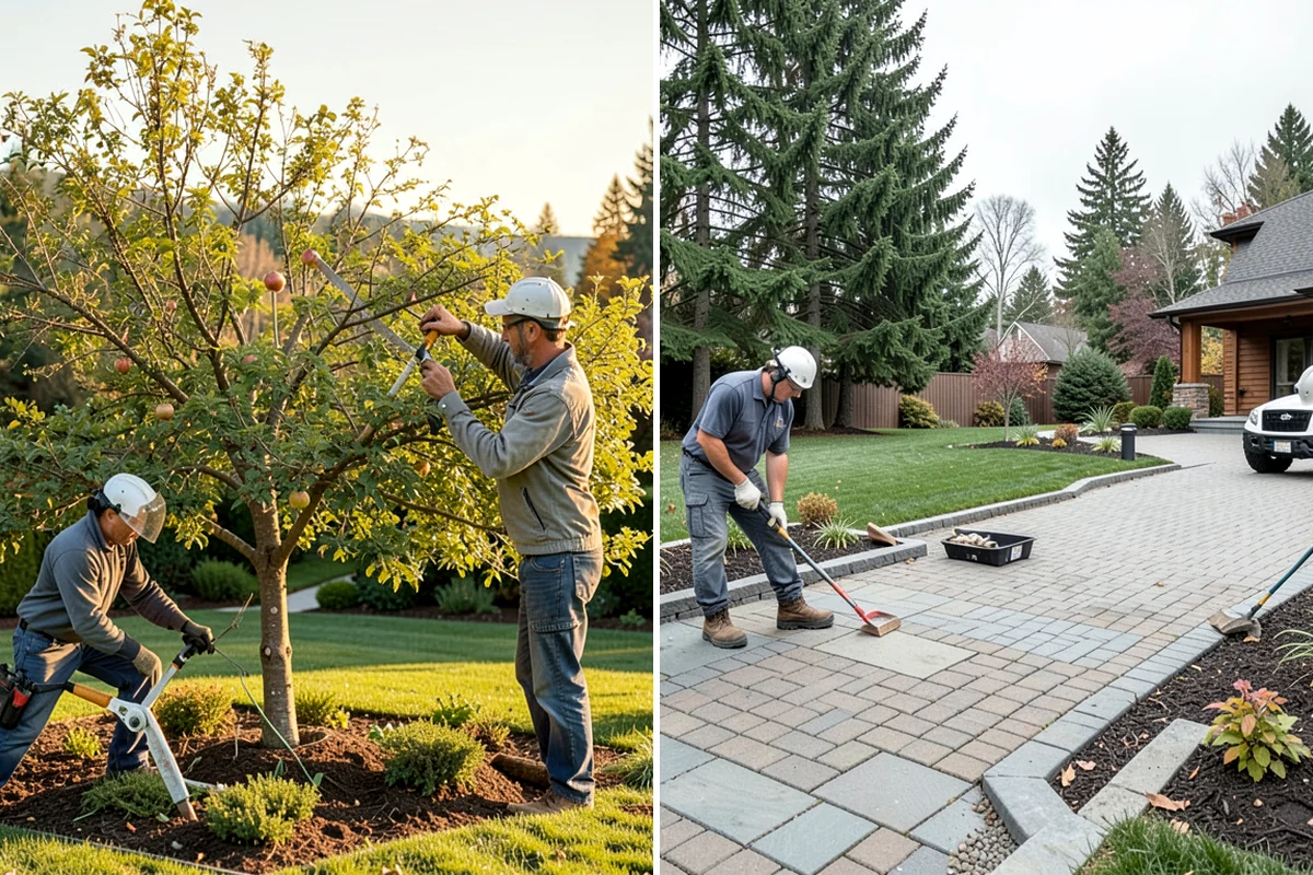 Pea Gravel Installation in Everett, Snohomish County, WA - Grade and slope the area for positive drainage away from structures