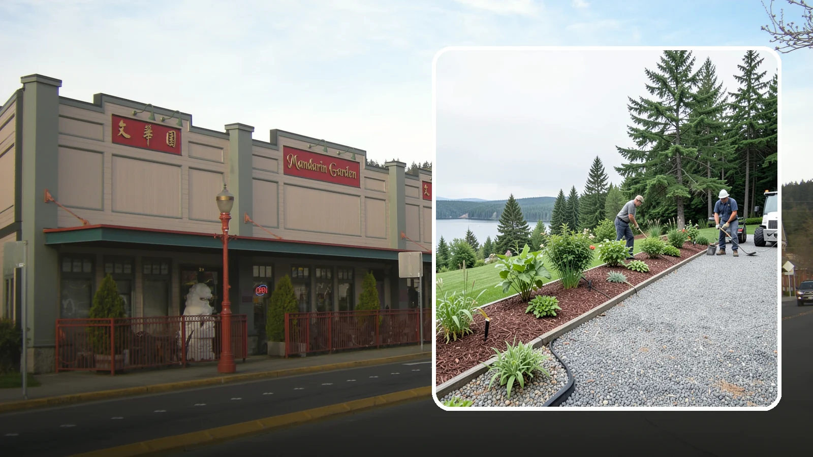 Pea Gravel Installation in Issaquah, King County, WA - Smooth, rounded 3/8-inch stone that gives Puget Sound pathways and patios a soft, walkable finish.