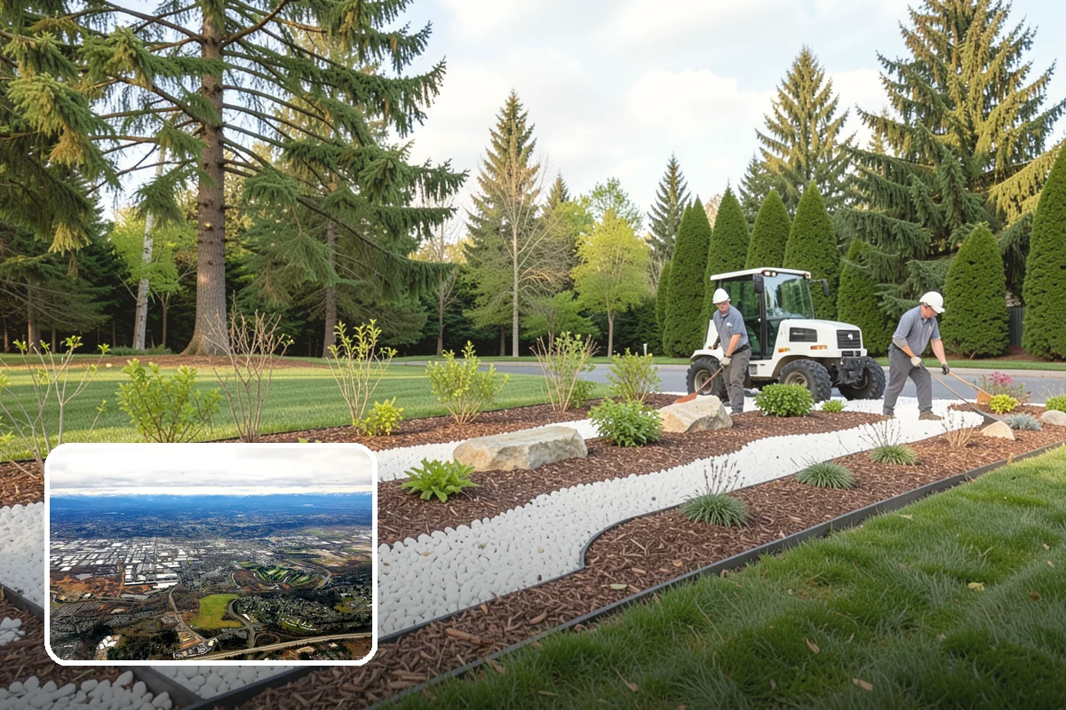 Pea Gravel Installation in Kent, King County, WA - Comfortable, barefoot-friendly surface for patios and paths