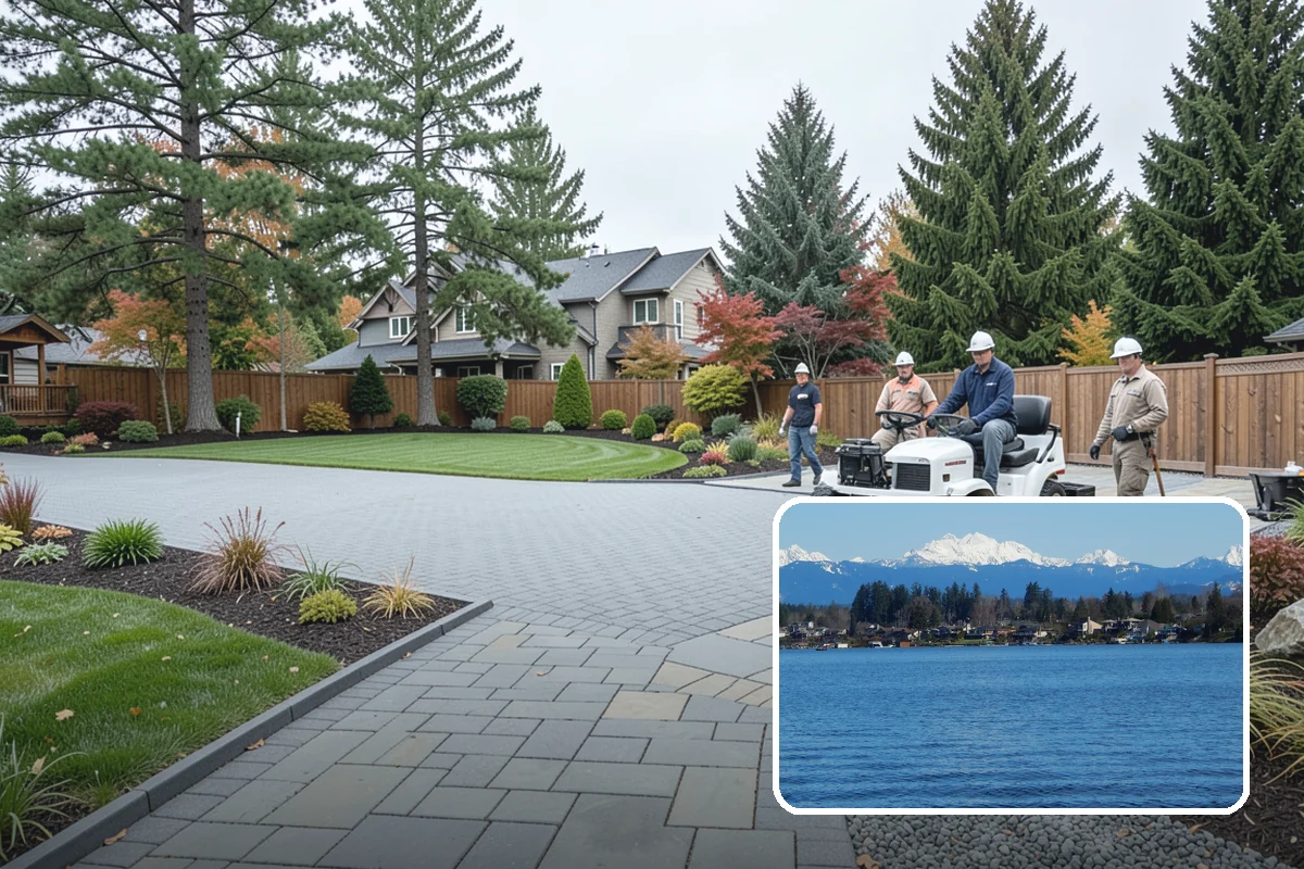 Pea Gravel Installation in Lake Stevens, Snohomish County, WA - Comfortable, barefoot-friendly surface for patios and paths