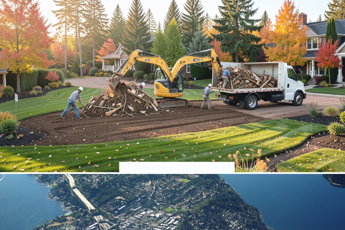 Pea Gravel Installation in Mercer Island, King County, WA - Pea gravel installs well year-round here, though drier late-spring through early-fall days make base compaction and grading far...