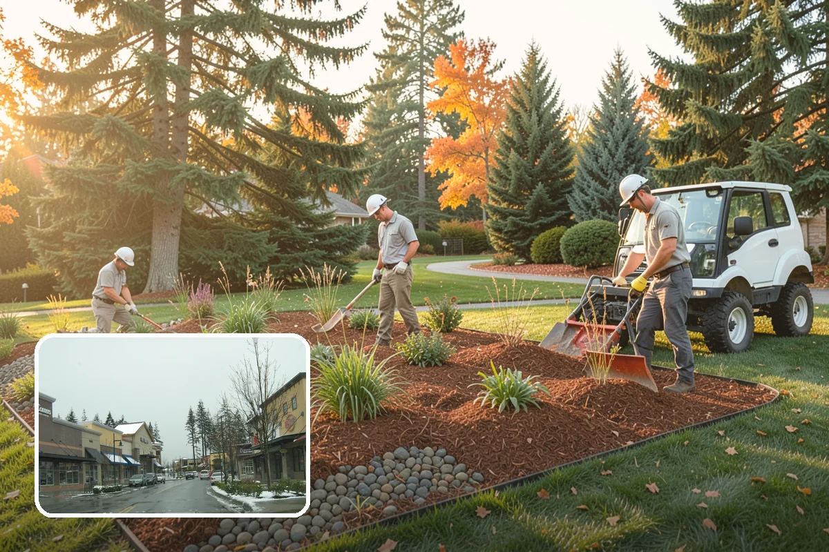 Pea Gravel Installation in Mill Creek, Snohomish County, WA - Comfortable, barefoot-friendly surface for patios and paths