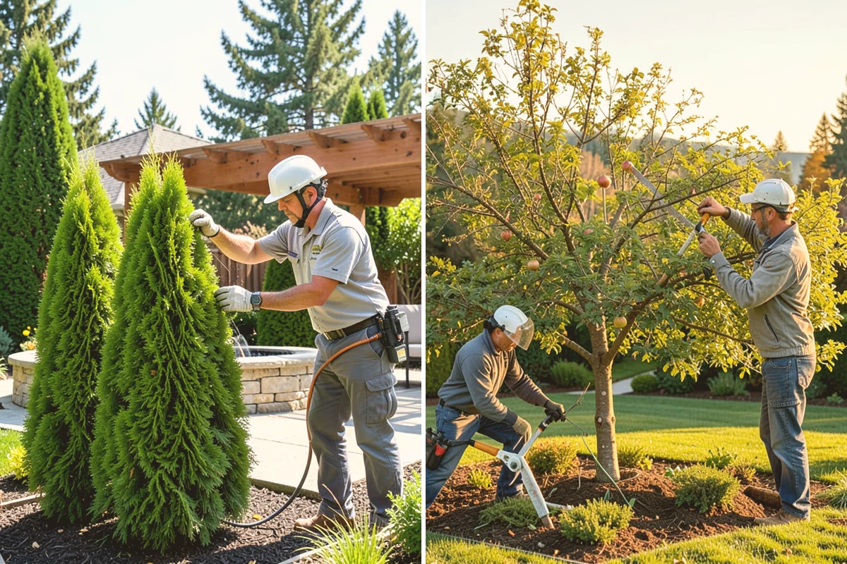 Pea Gravel Installation in Newcastle, King County, WA - Grade and slope the area for positive drainage away from structures
