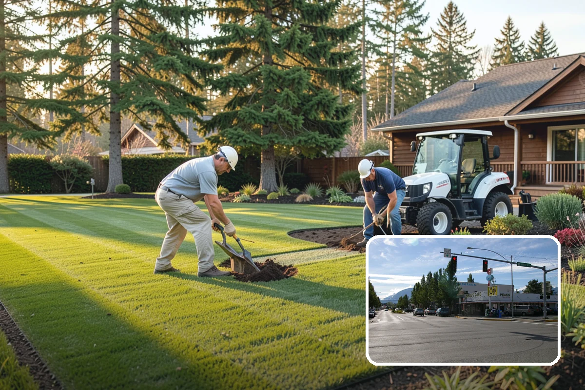 Pea Gravel Installation in North Bend, King County, WA - Comfortable, barefoot-friendly surface for patios and paths