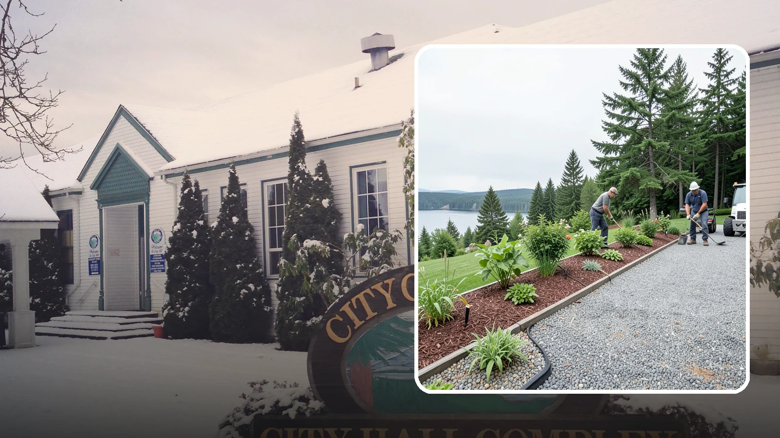 Pea Gravel Installation in Pacific, King County, WA - Smooth, rounded 3/8-inch stone that gives Puget Sound pathways and patios a soft, walkable finish.
